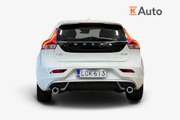 valkoinen Volvo V40 2018 kuva 3.