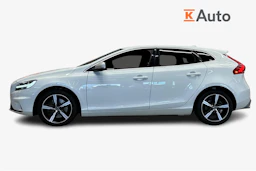 valkoinen Volvo V40 2018 kuva 5.