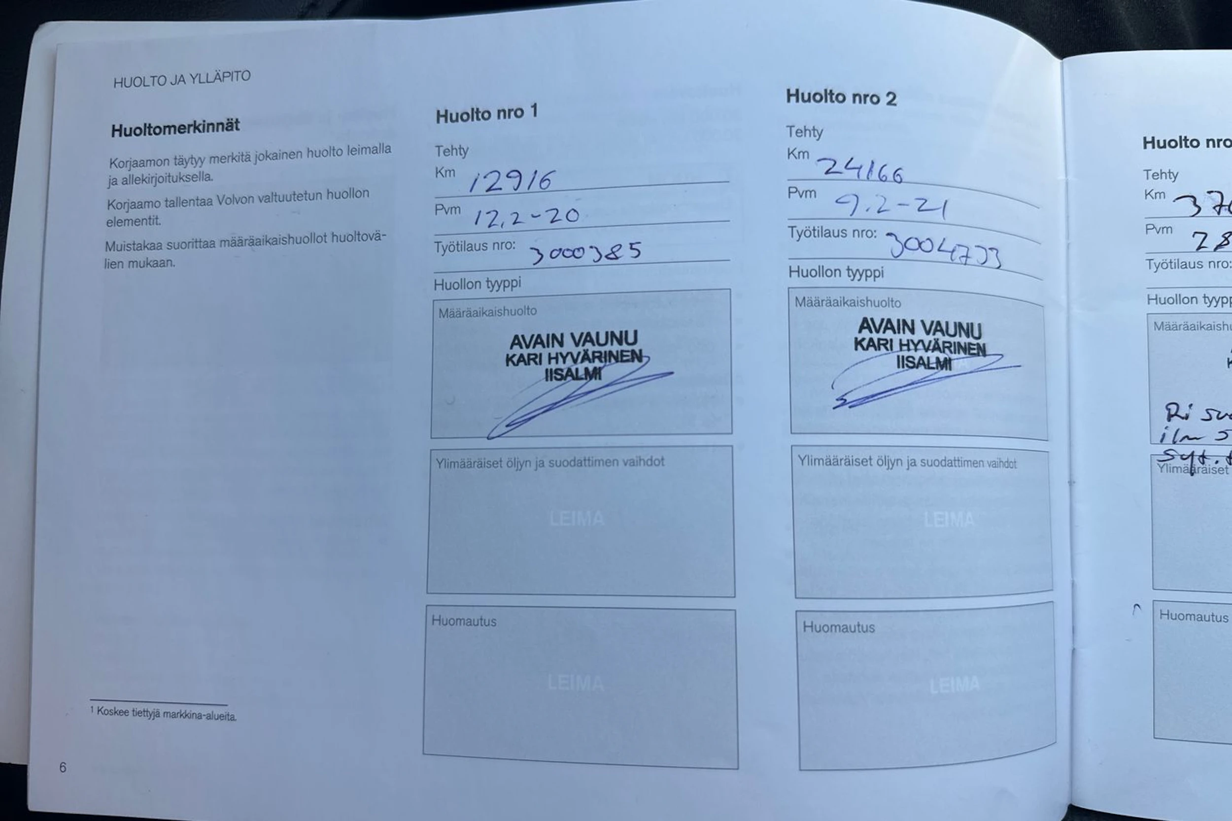 Valkoinen Volvo V40 2019 kuva 9.