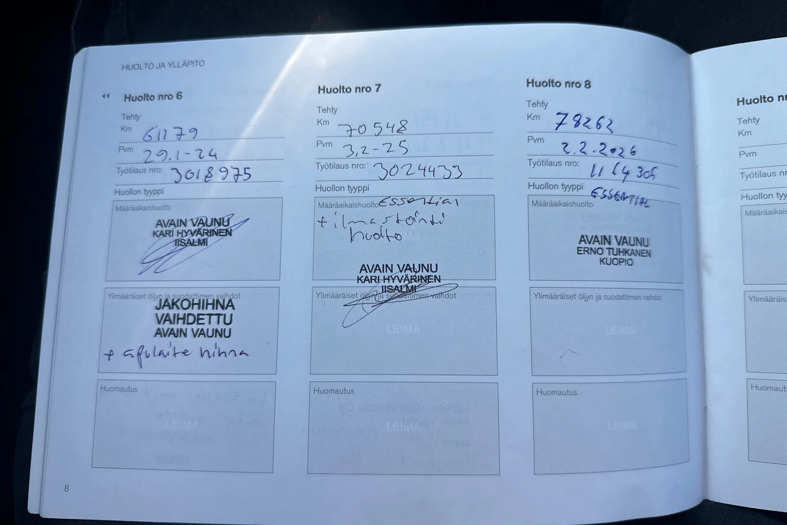 Valkoinen Volvo V40 2019 kuva 11.