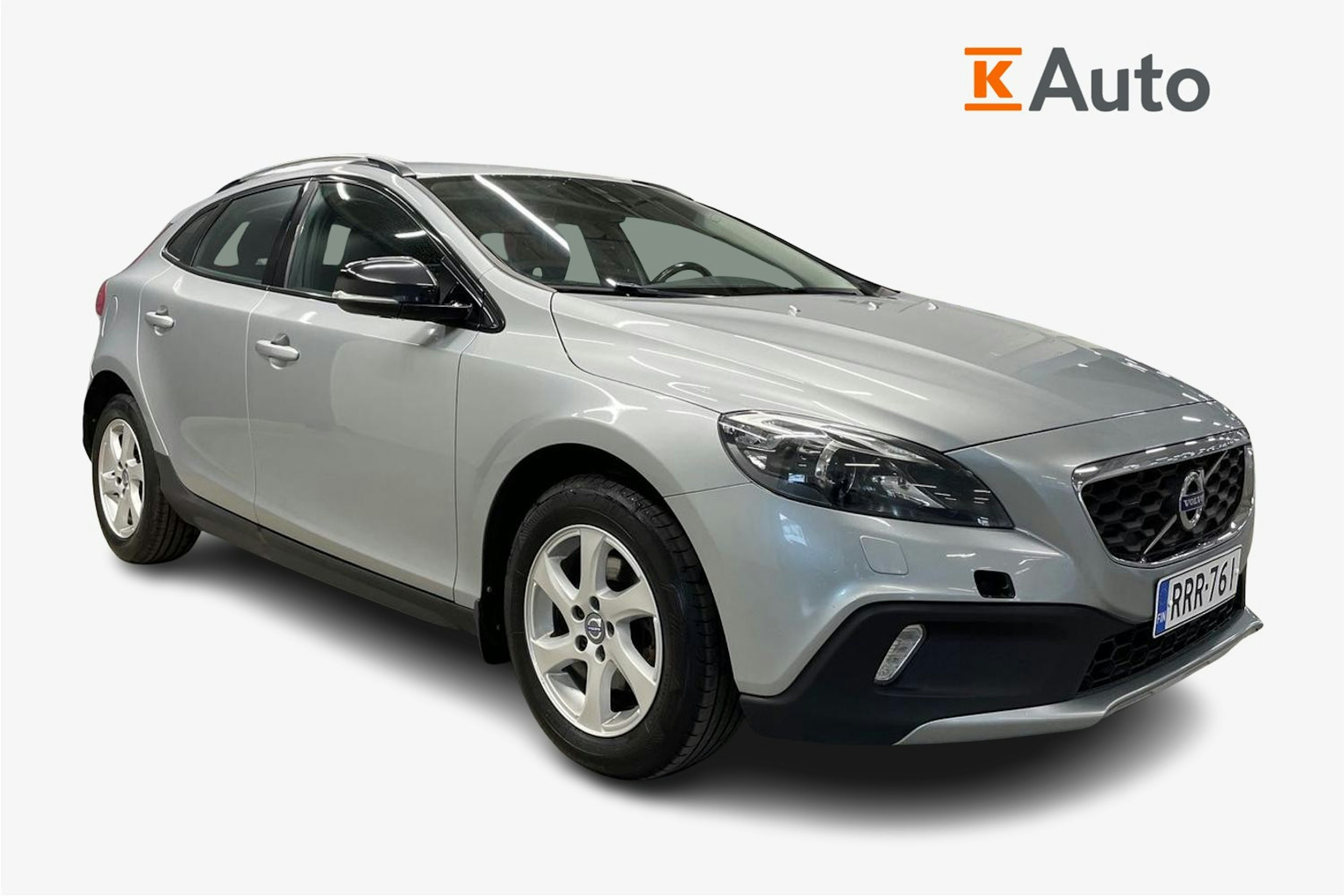 Harmaa Volvo V40 Cross Country 2014 kuva 1.