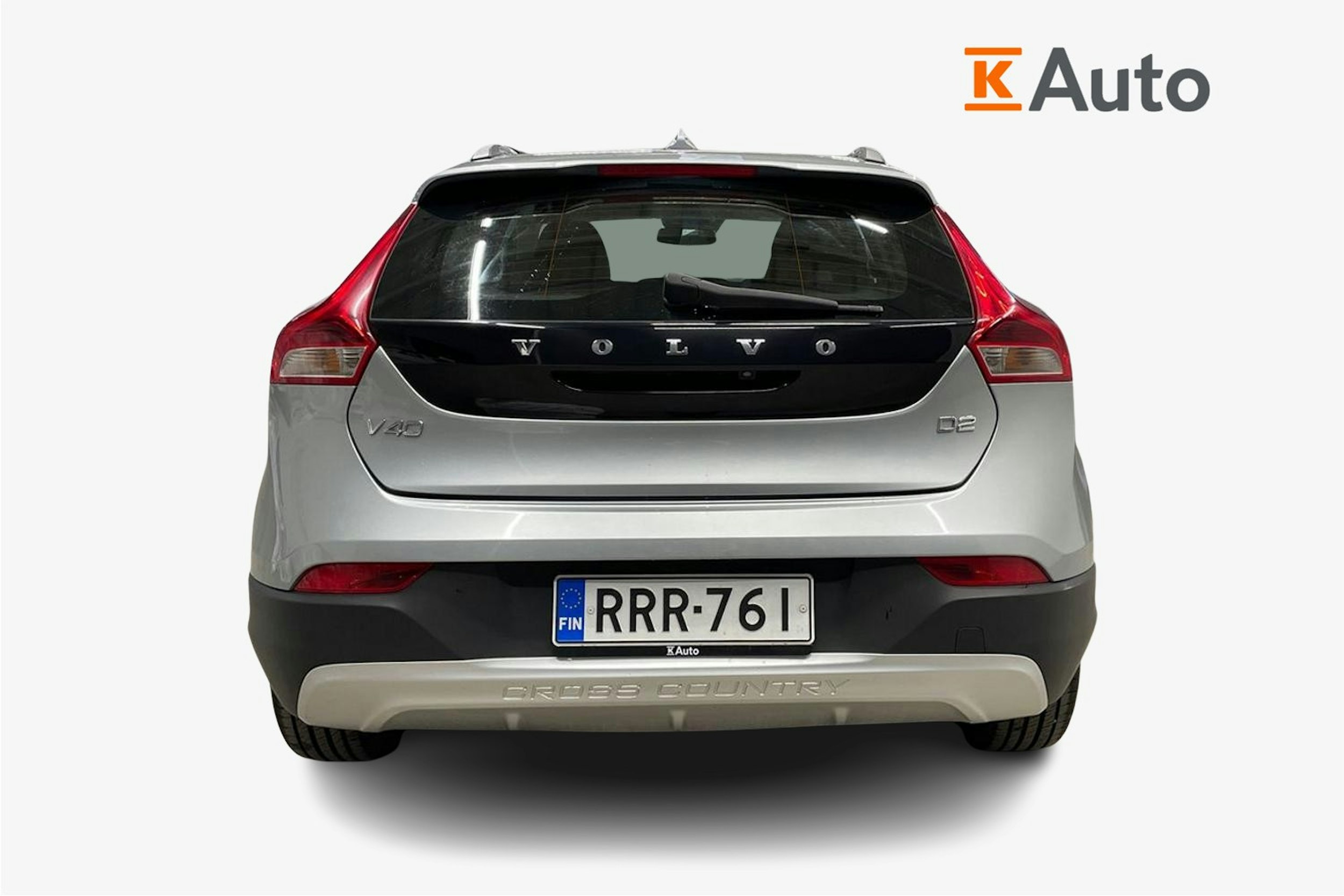 Harmaa Volvo V40 Cross Country 2014 kuva 3.