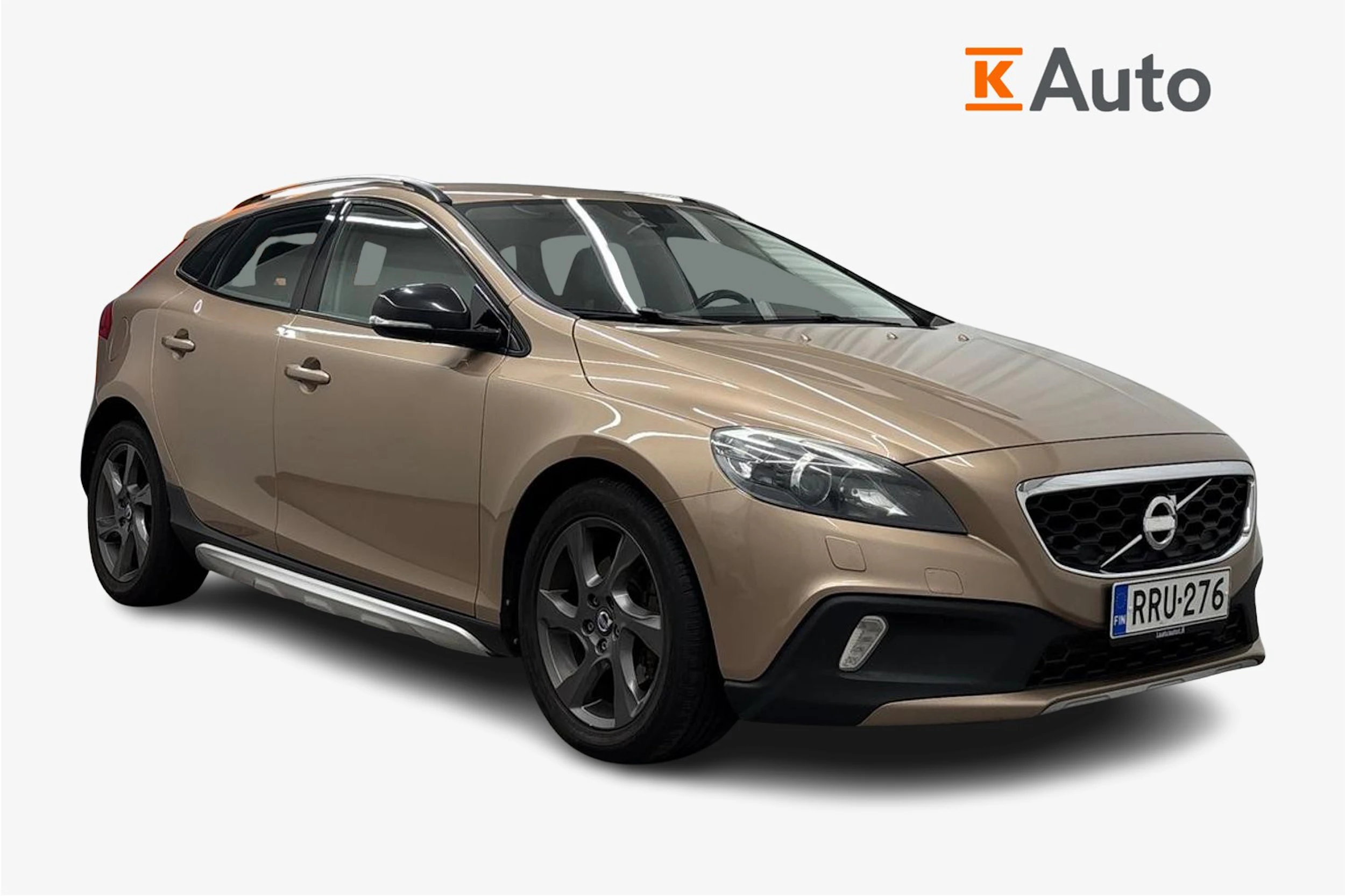 Ruskea (beige) Volvo V40 Cross Country 2014 kuva 1.