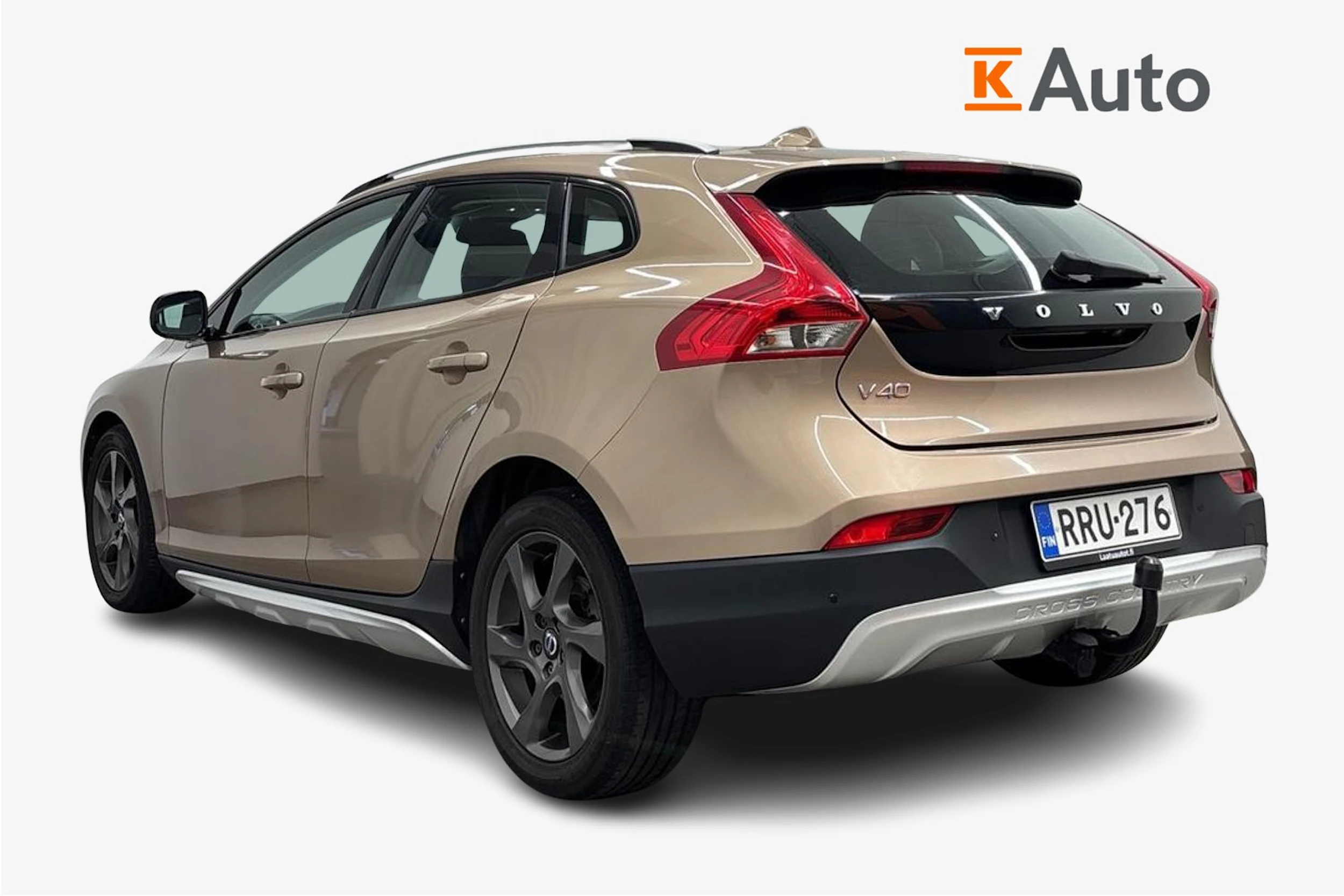 Ruskea (beige) Volvo V40 Cross Country 2014 kuva 2.