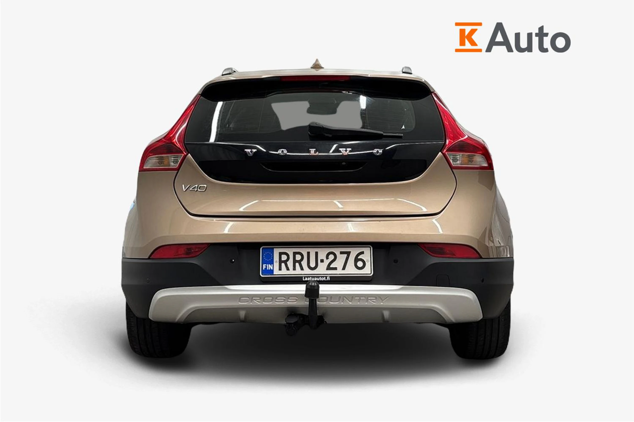 Ruskea (beige) Volvo V40 Cross Country 2014 kuva 3.