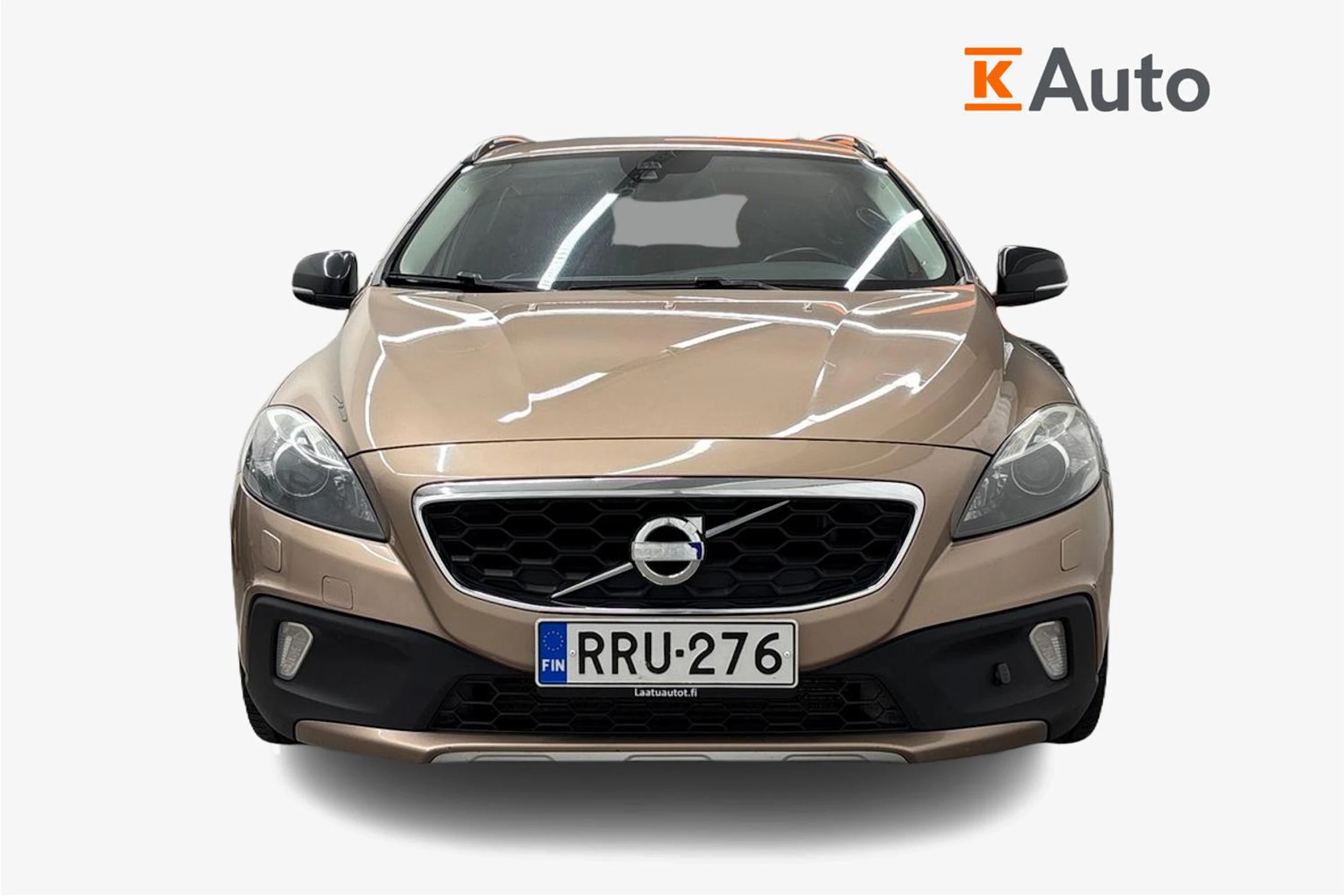 Ruskea (beige) Volvo V40 Cross Country 2014 kuva 4.