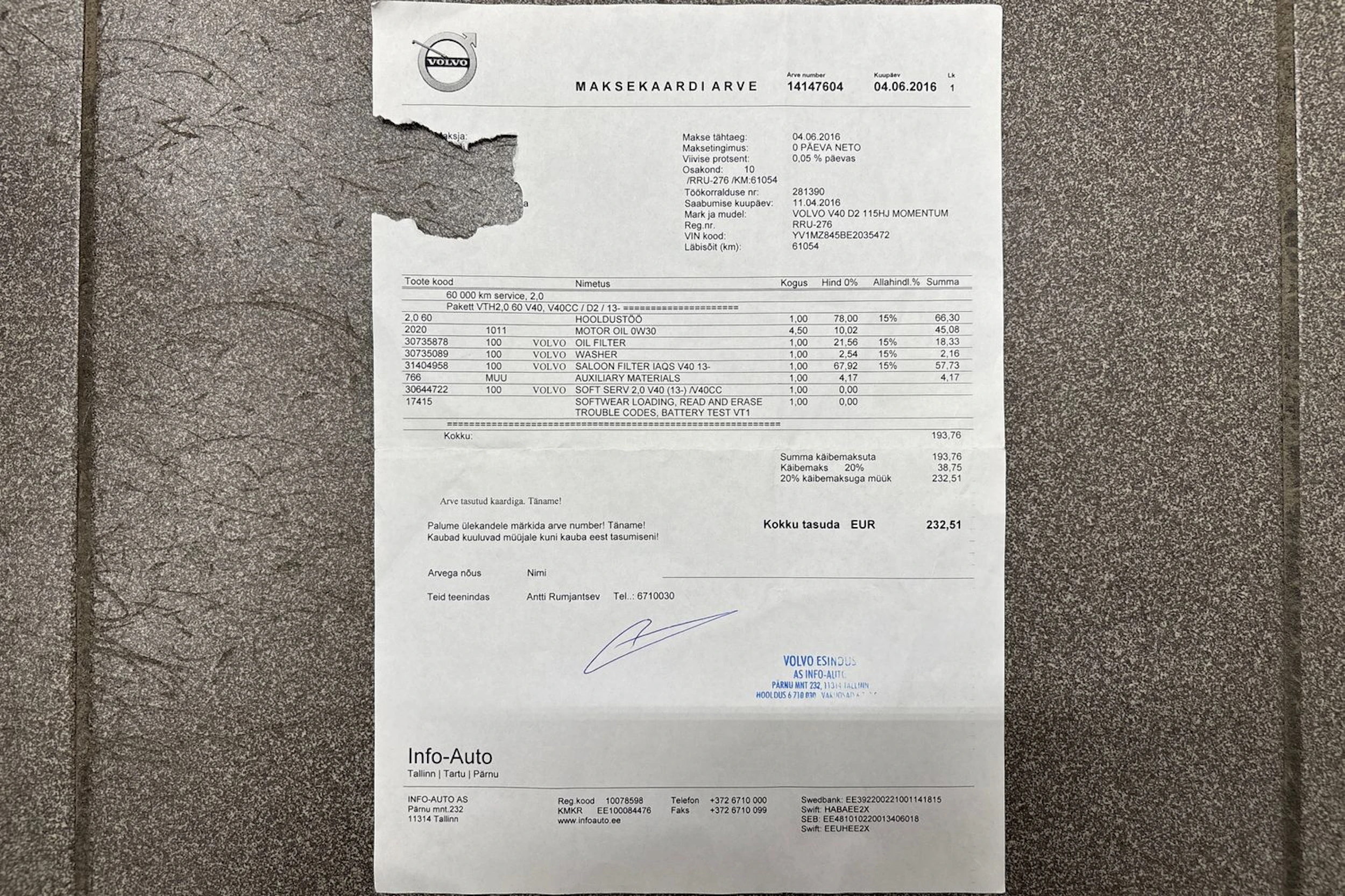 Ruskea (beige) Volvo V40 Cross Country 2014 kuva 23.