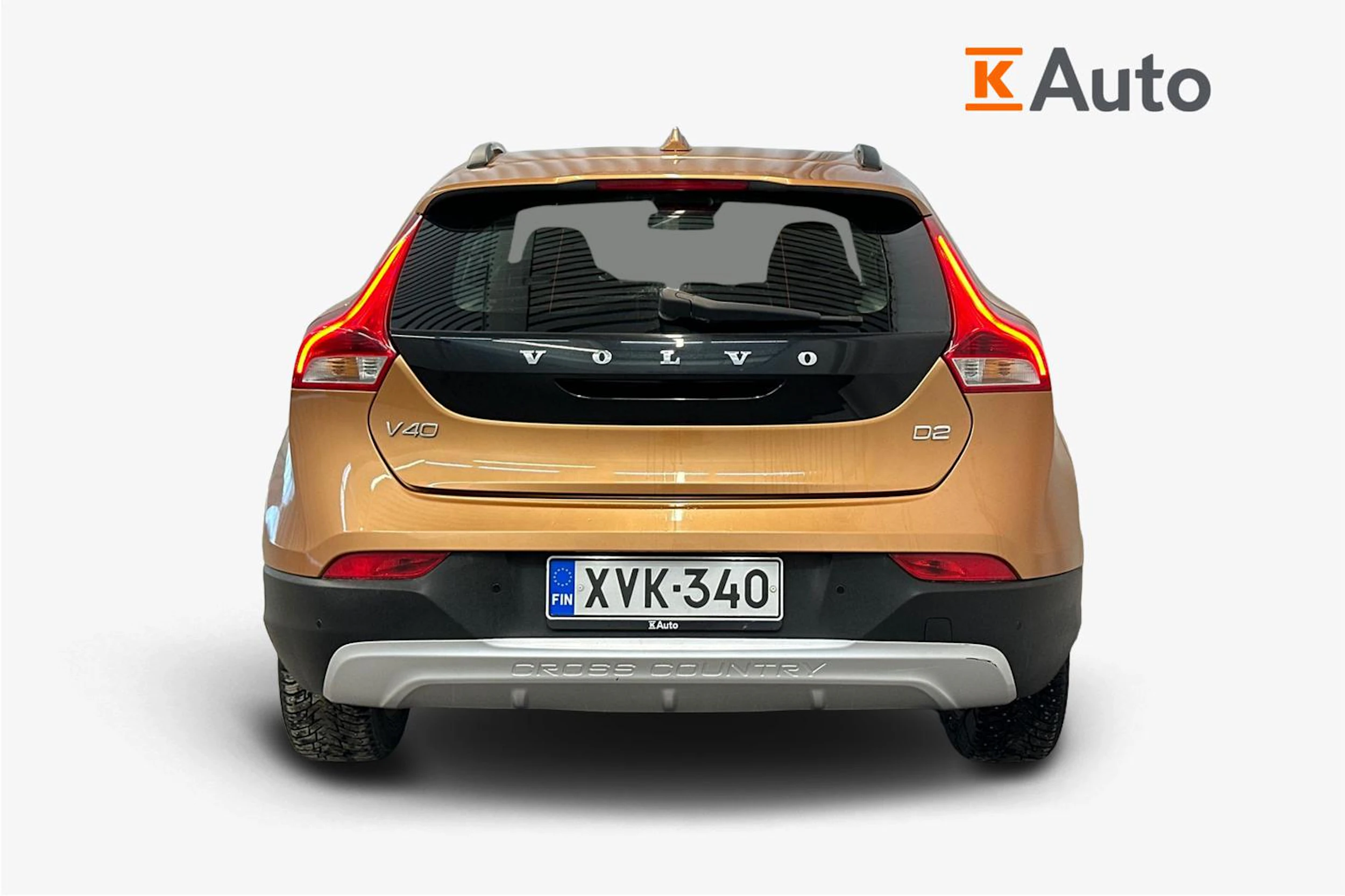 oranssi Volvo V40 Cross Country 2014 kuva 6.