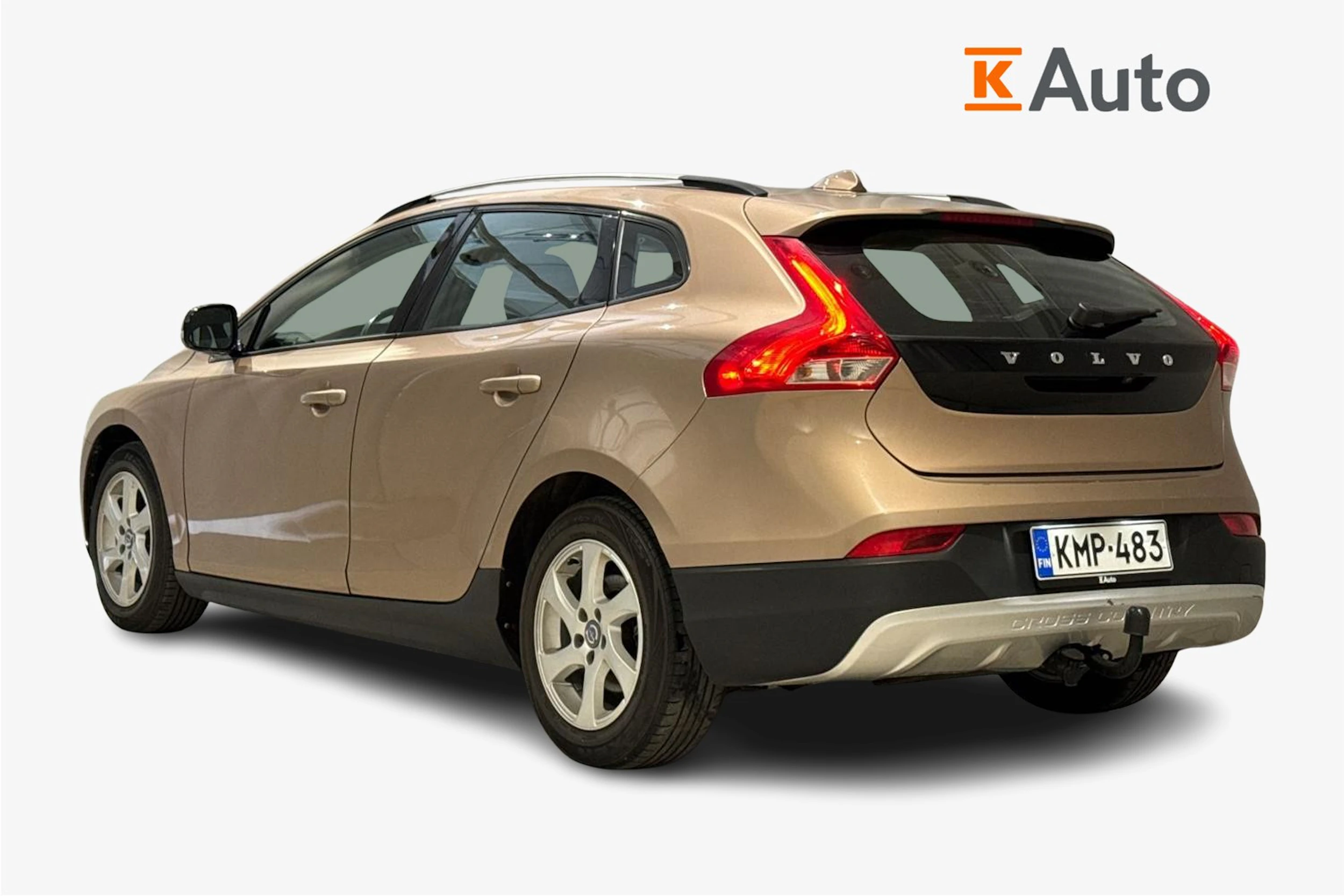 ruskea (beige) Volvo V40 Cross Country 2015 kuva 3.