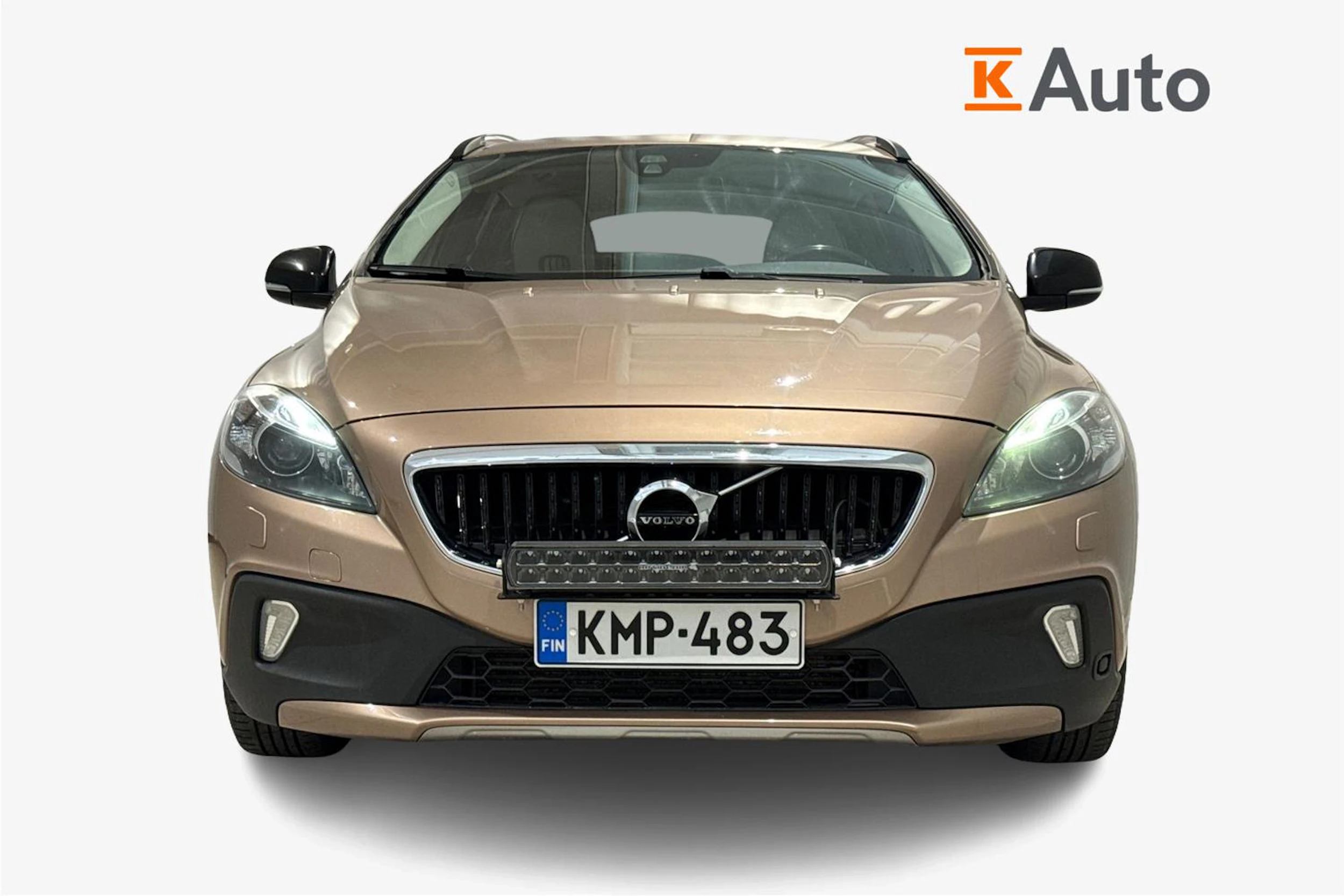 ruskea (beige) Volvo V40 Cross Country 2015 kuva 5.