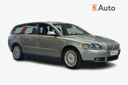 vihreä Volvo V50 2006 kuva 1.