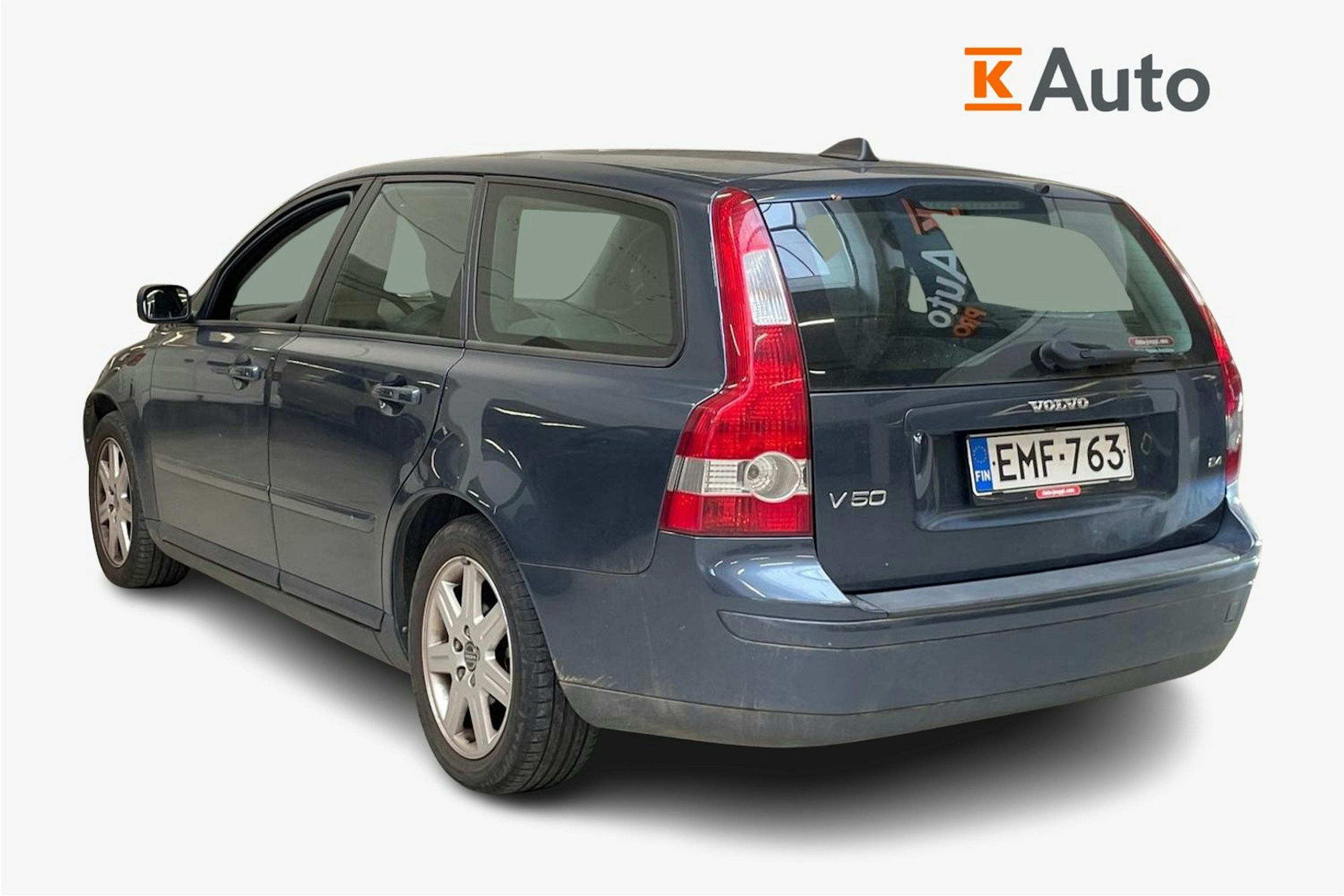sininen Volvo V50 2006 kuva 2.