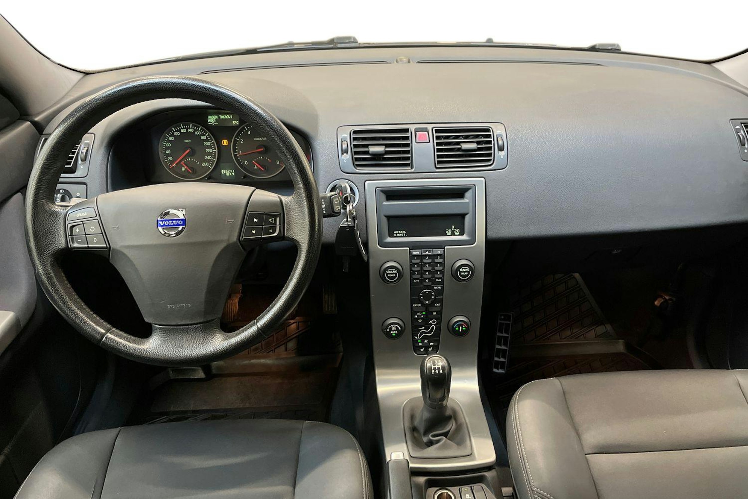sininen Volvo V50 2006 kuva 7.