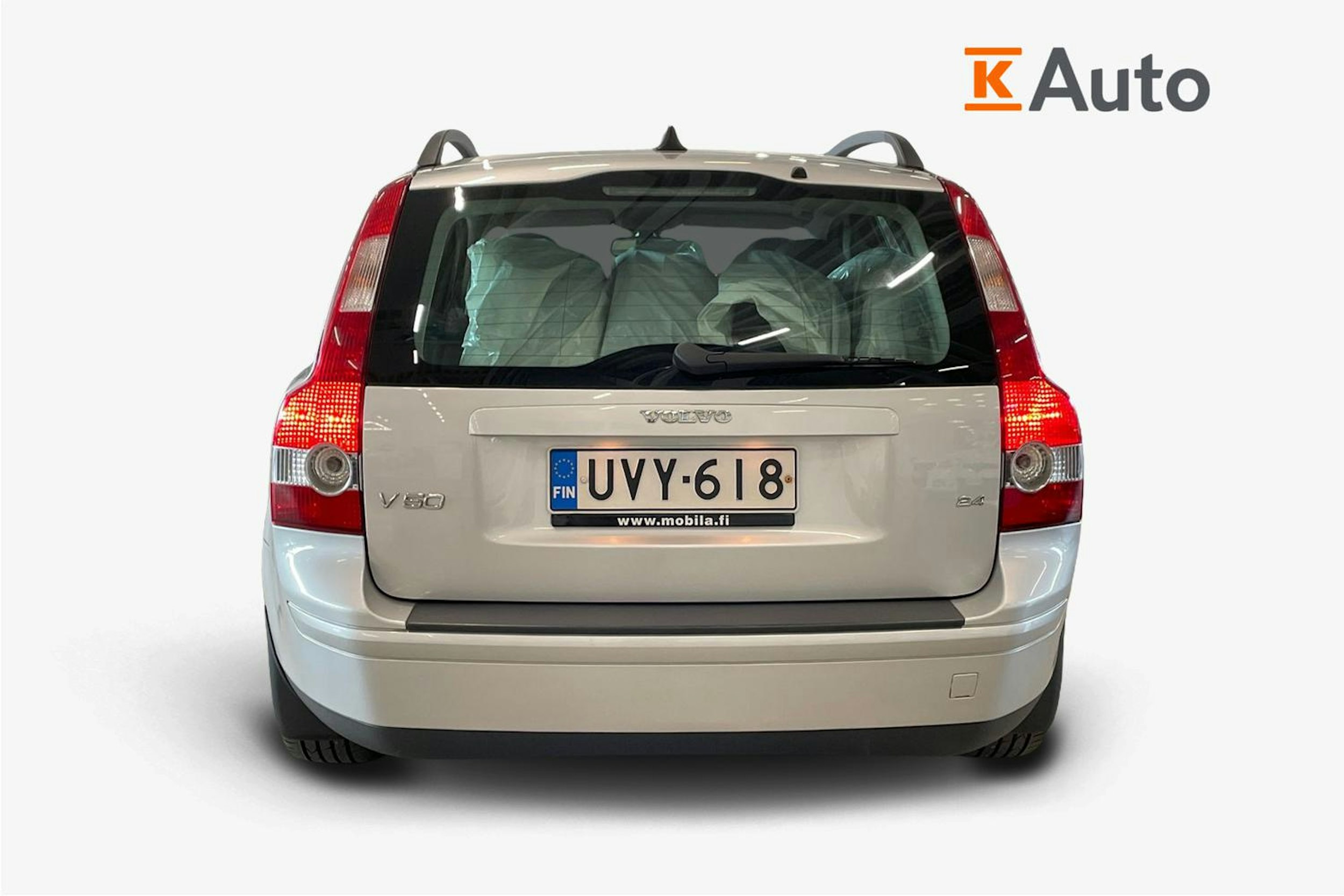 harmaa Volvo V50 2006 kuva 3.