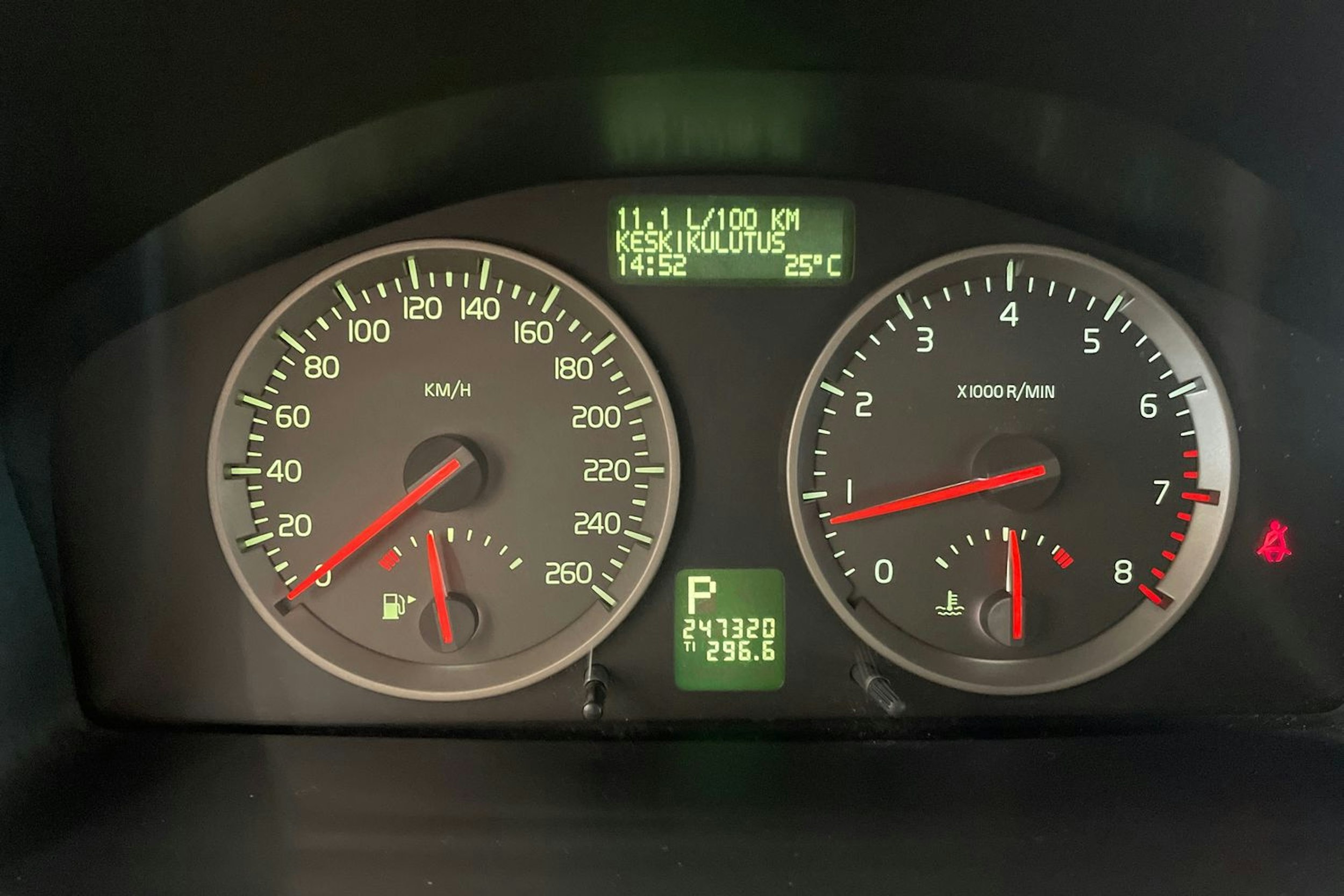 harmaa Volvo V50 2006 kuva 19.