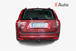 Punainen Volvo V50 2008 kuva 3.