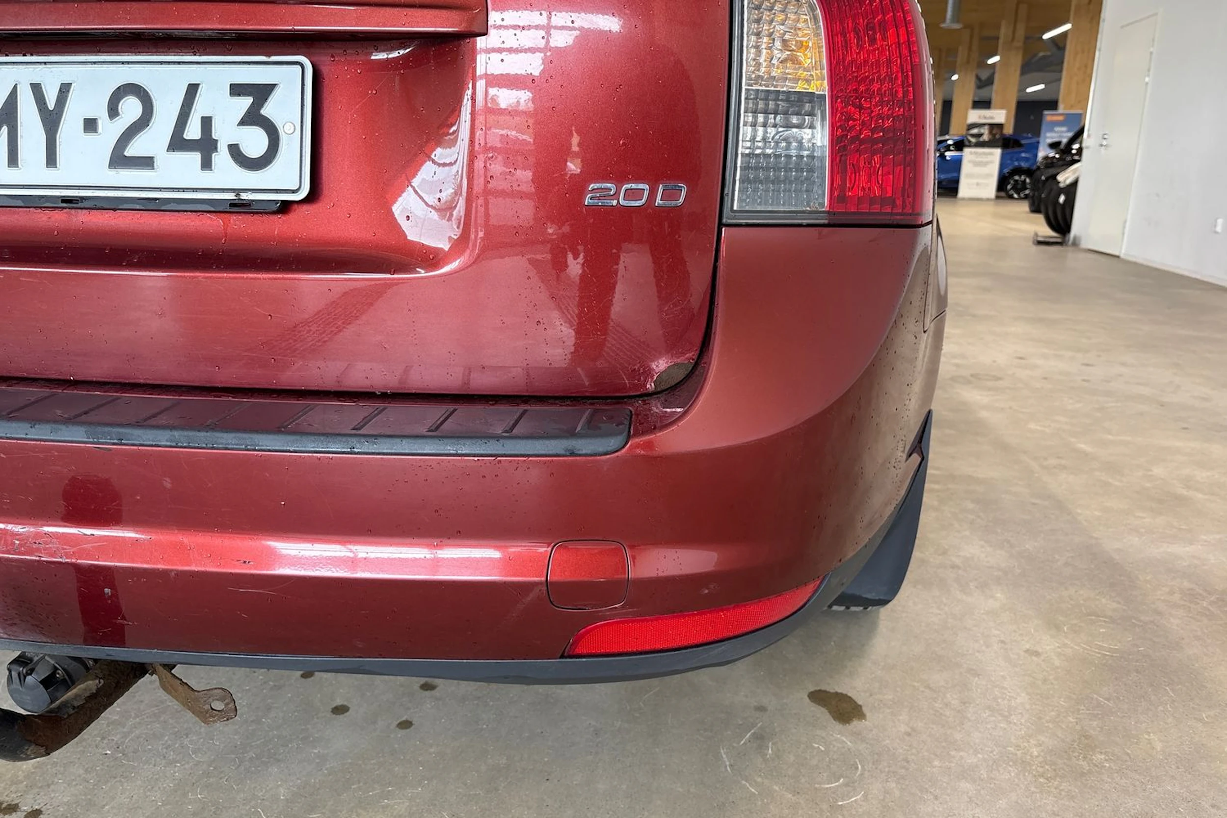 Punainen Volvo V50 2008 kuva 33.