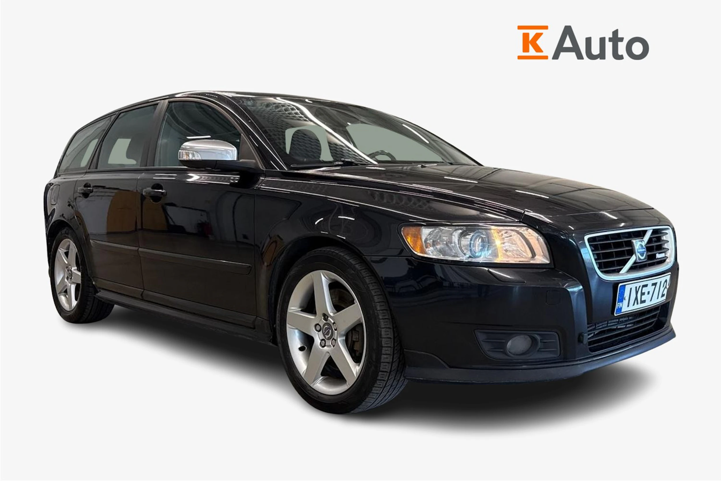 musta Volvo V50 2008 kuva 1.