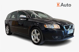 musta Volvo V50 2008 kuva 1.