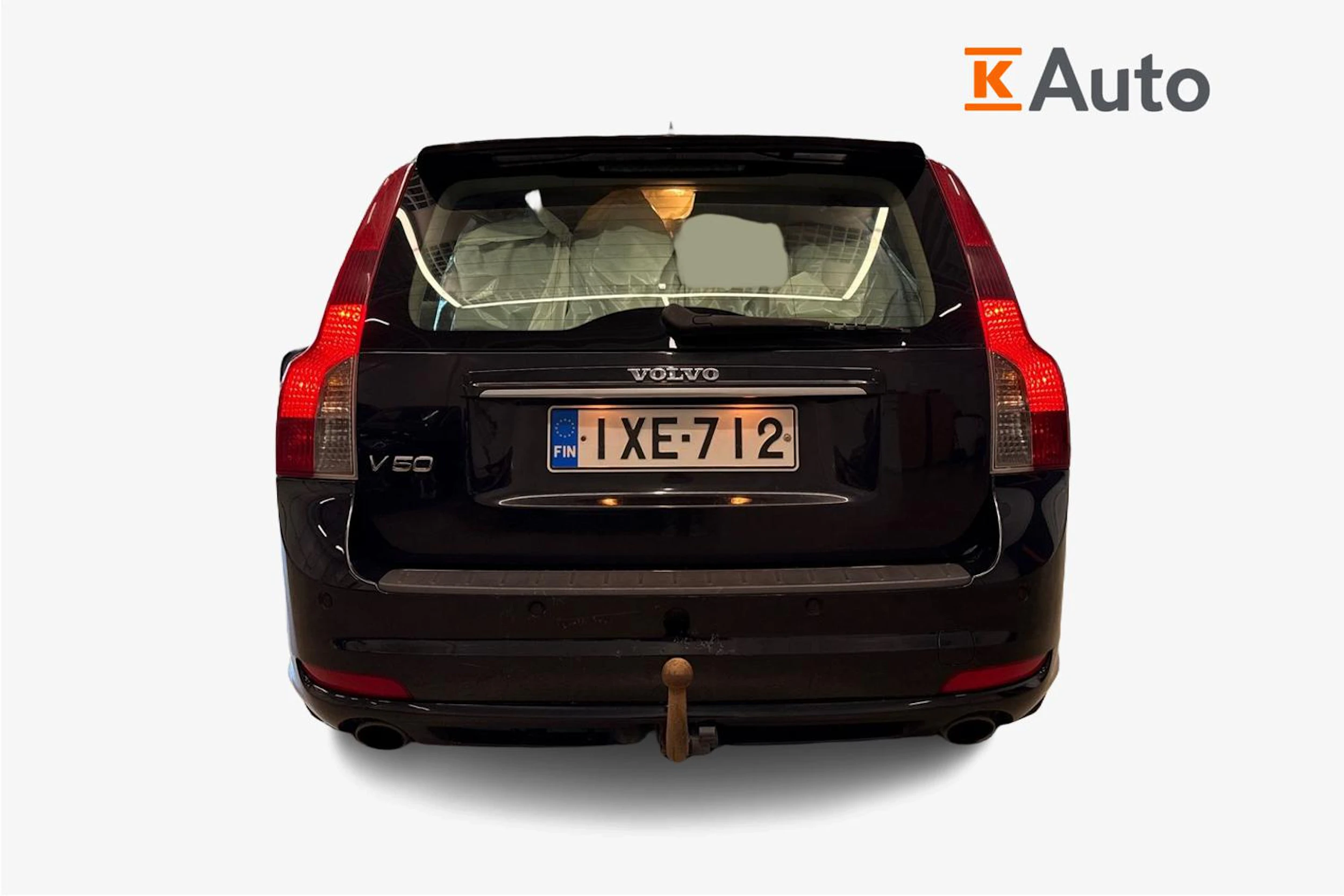 musta Volvo V50 2008 kuva 4.