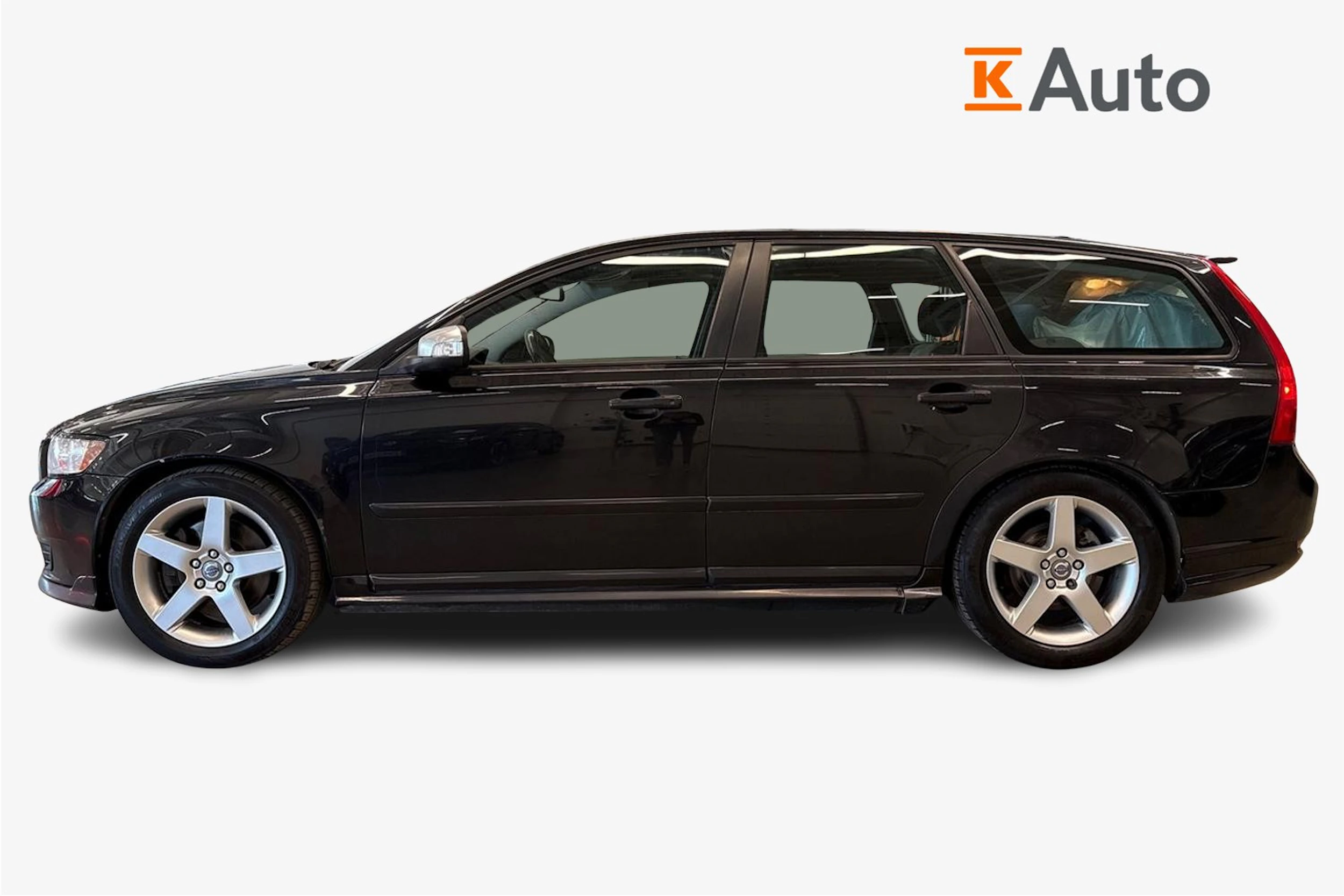 musta Volvo V50 2008 kuva 7.