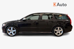 musta Volvo V50 2008 kuva 7.