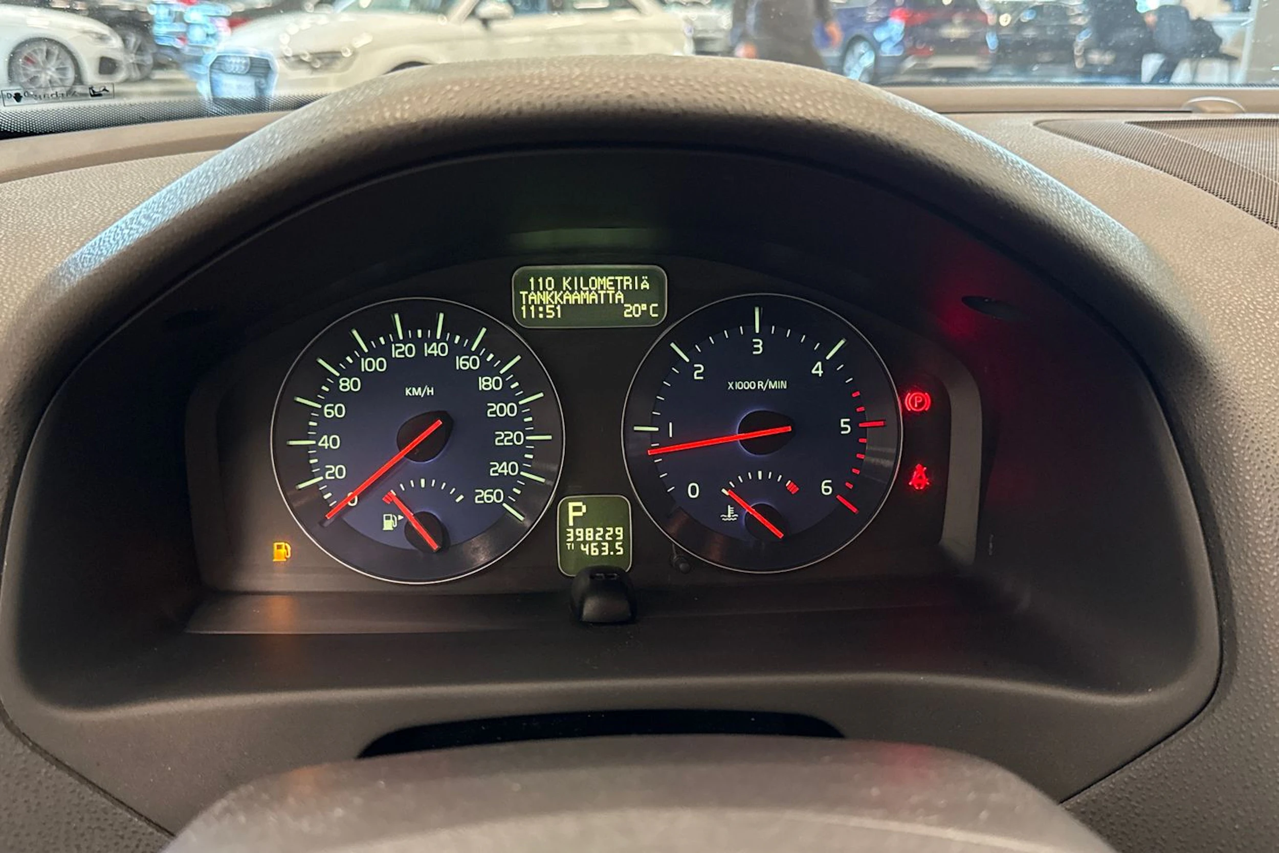 musta Volvo V50 2008 kuva 17.