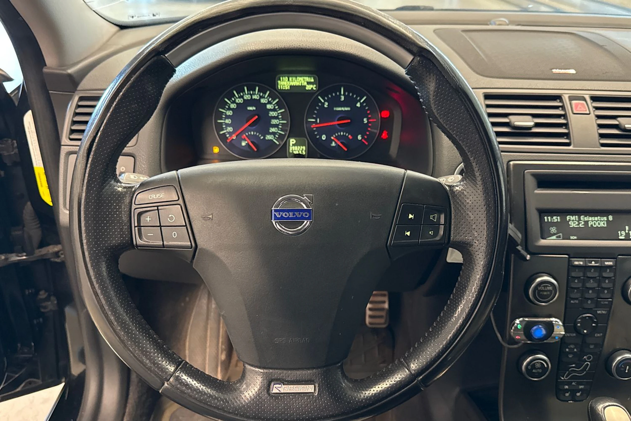 musta Volvo V50 2008 kuva 18.