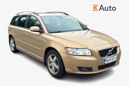 sininen Volvo V50 2008 kuva 1.