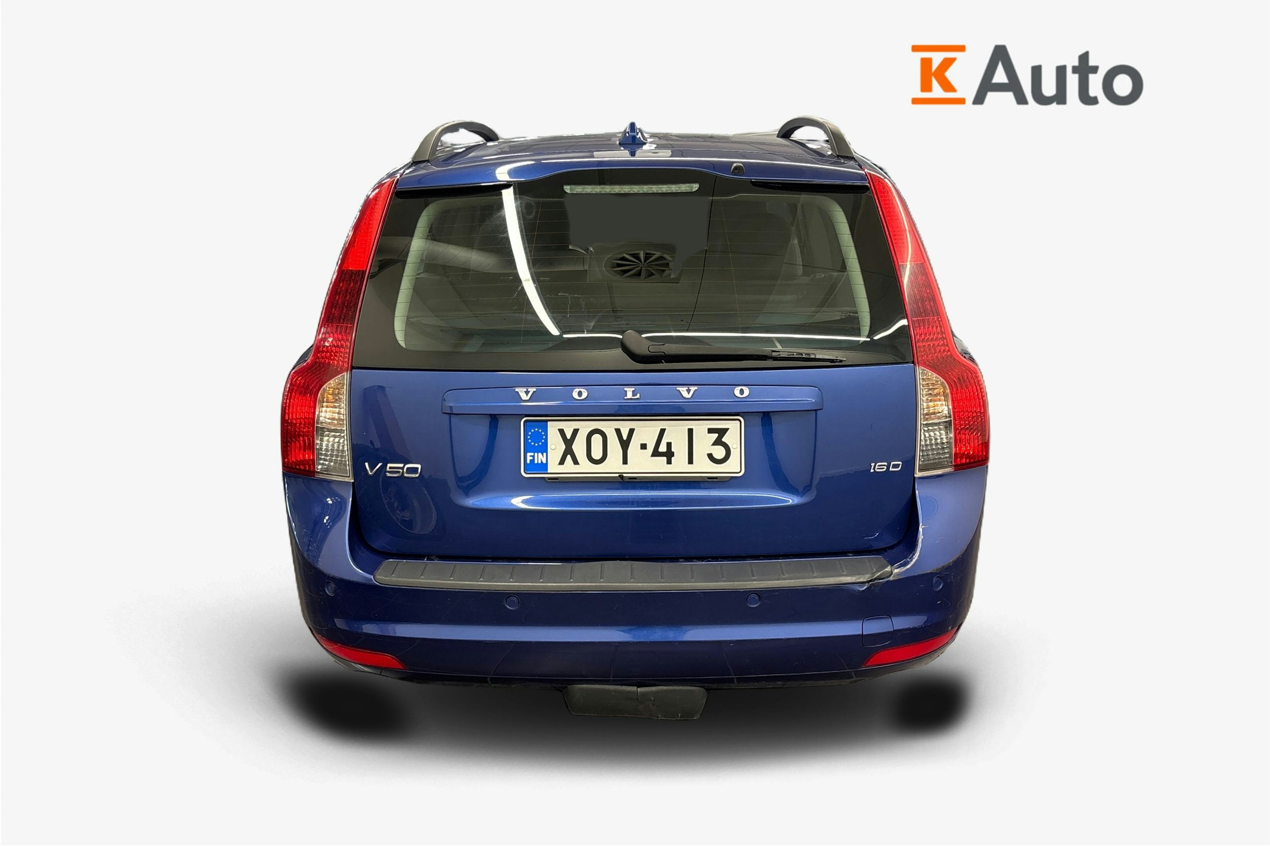 sininen Volvo V50 2008 kuva 3.