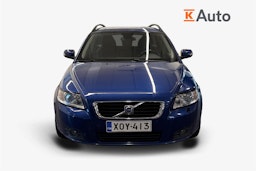 sininen Volvo V50 2008 kuva 4.
