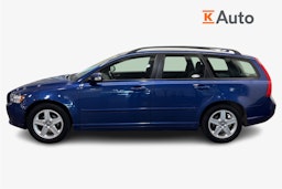 sininen Volvo V50 2008 kuva 5.