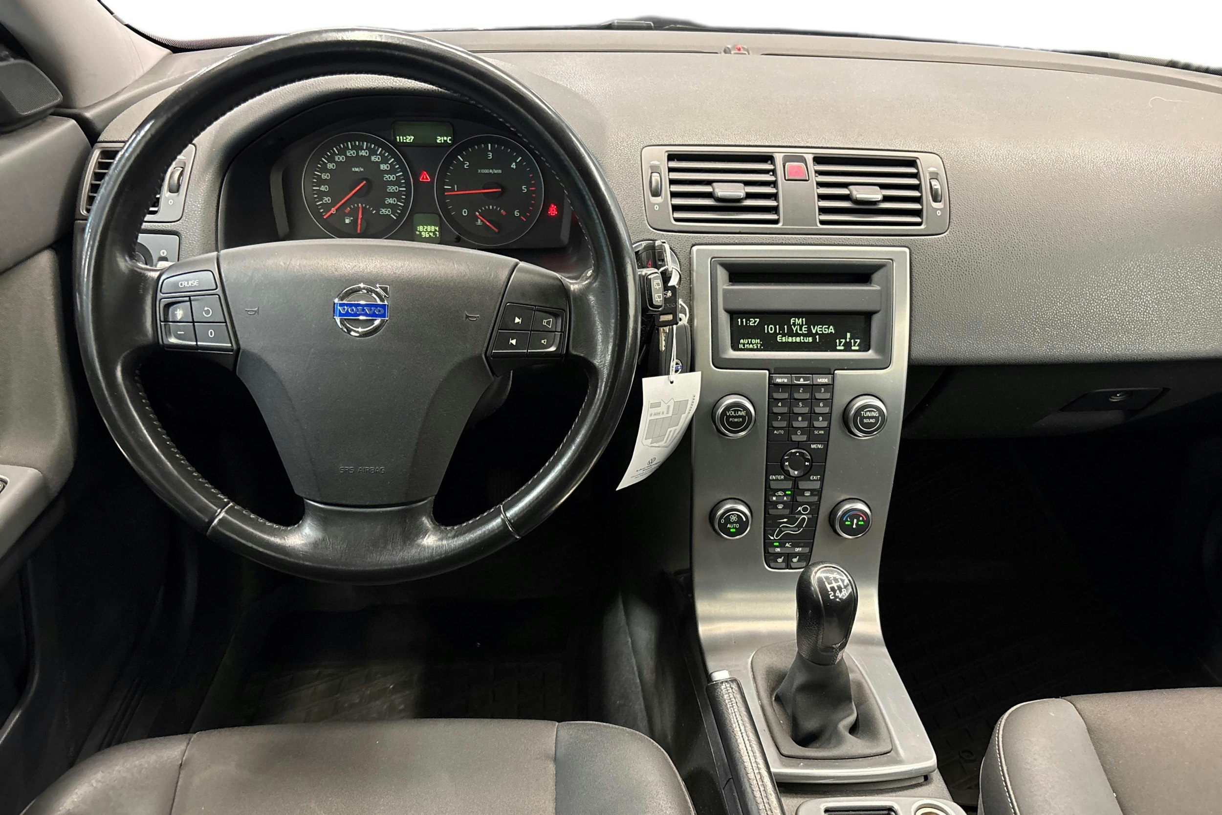 sininen Volvo V50 2008 kuva 7.