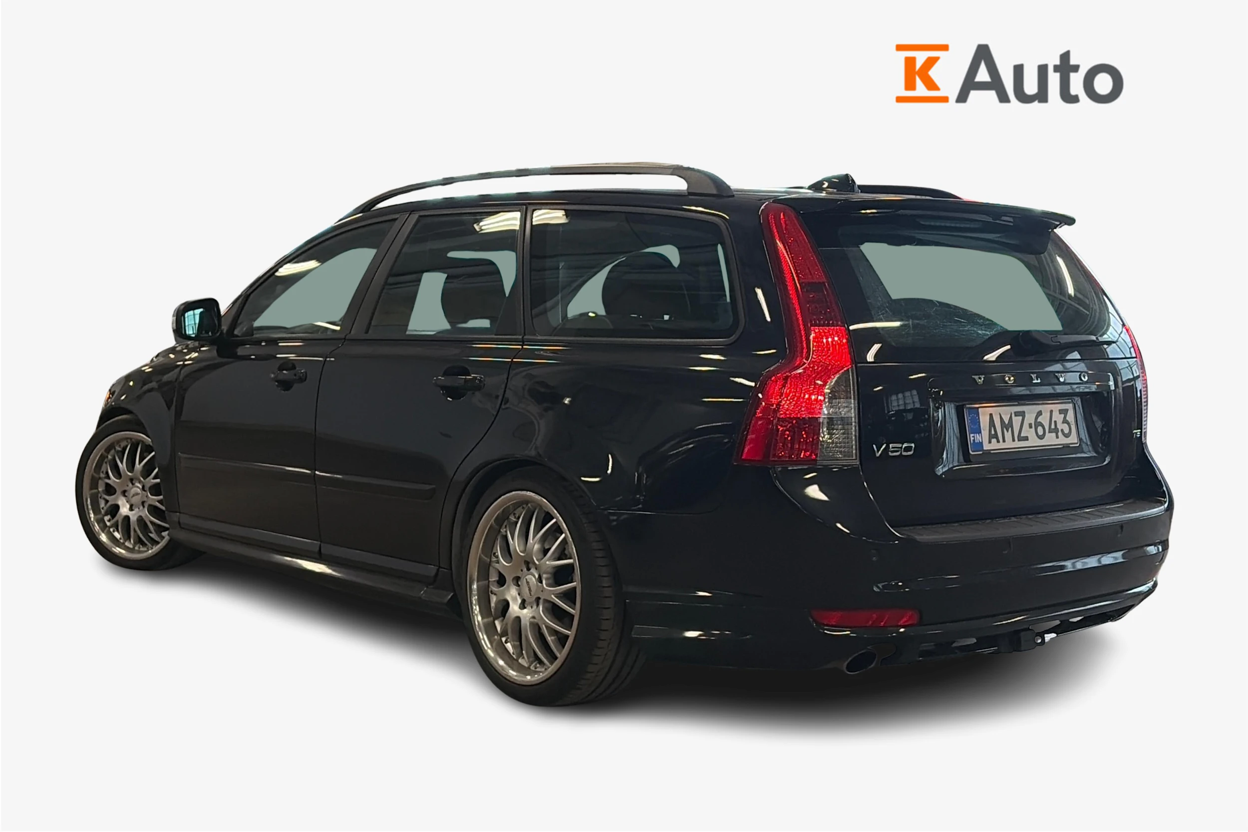 musta Volvo V50 2009 kuva 2.