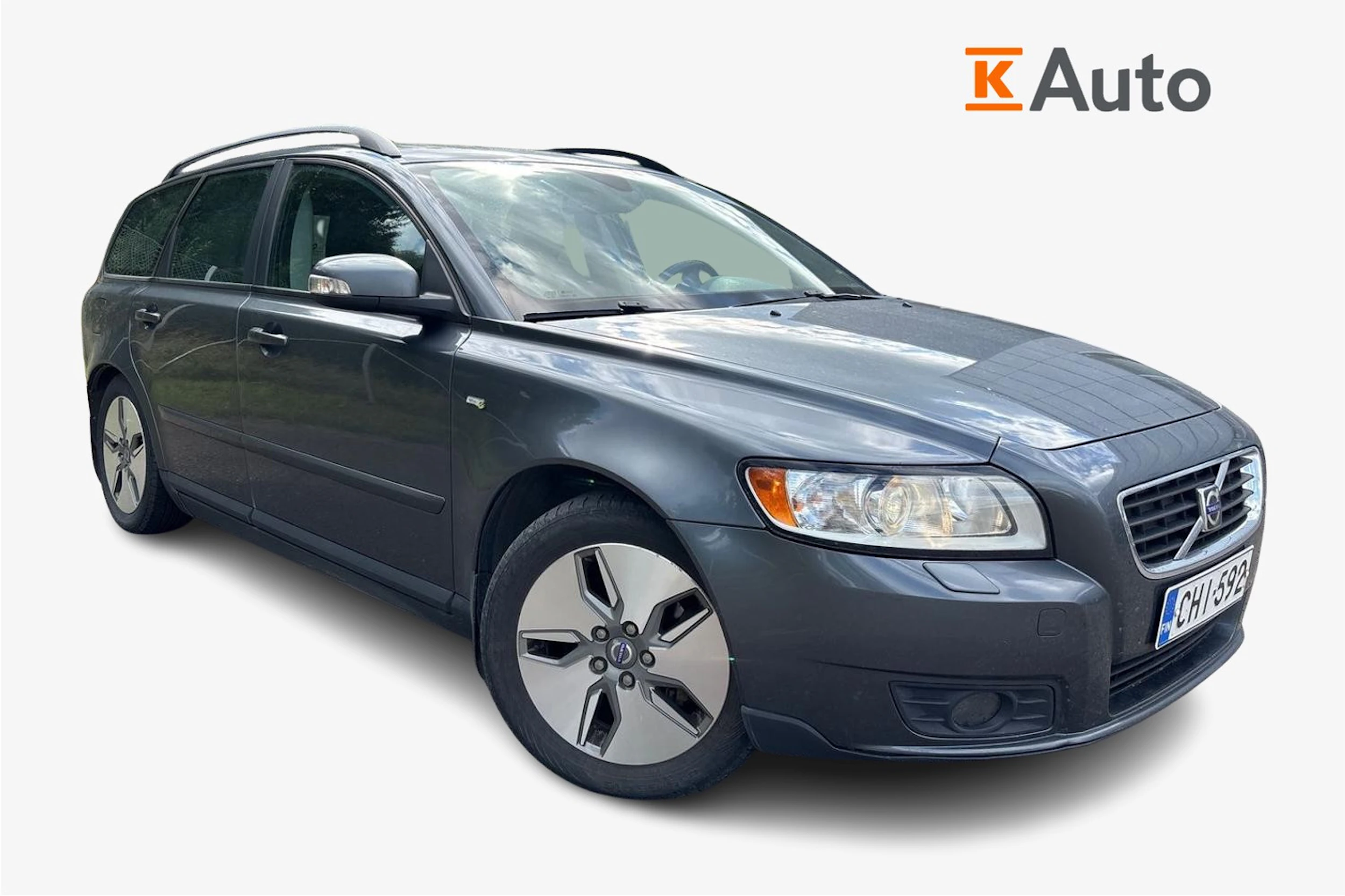 harmaa Volvo V50 2009 kuva 1.