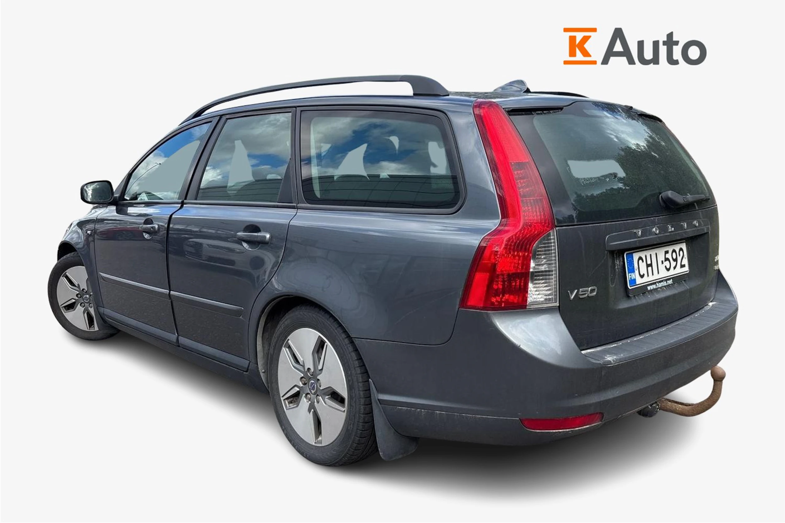 harmaa Volvo V50 2009 kuva 2.