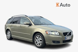 vihreä Volvo V50 2009 kuva 1.