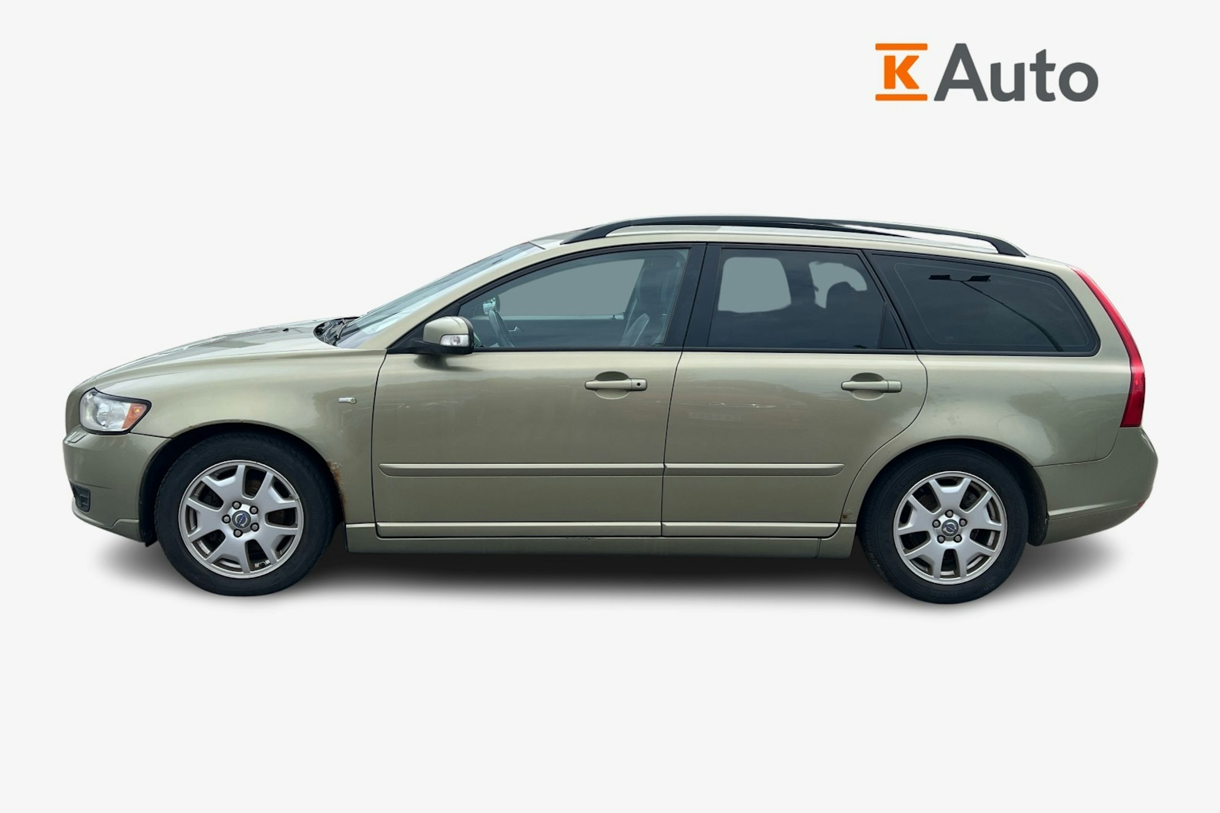 vihreä Volvo V50 2009 kuva 4.