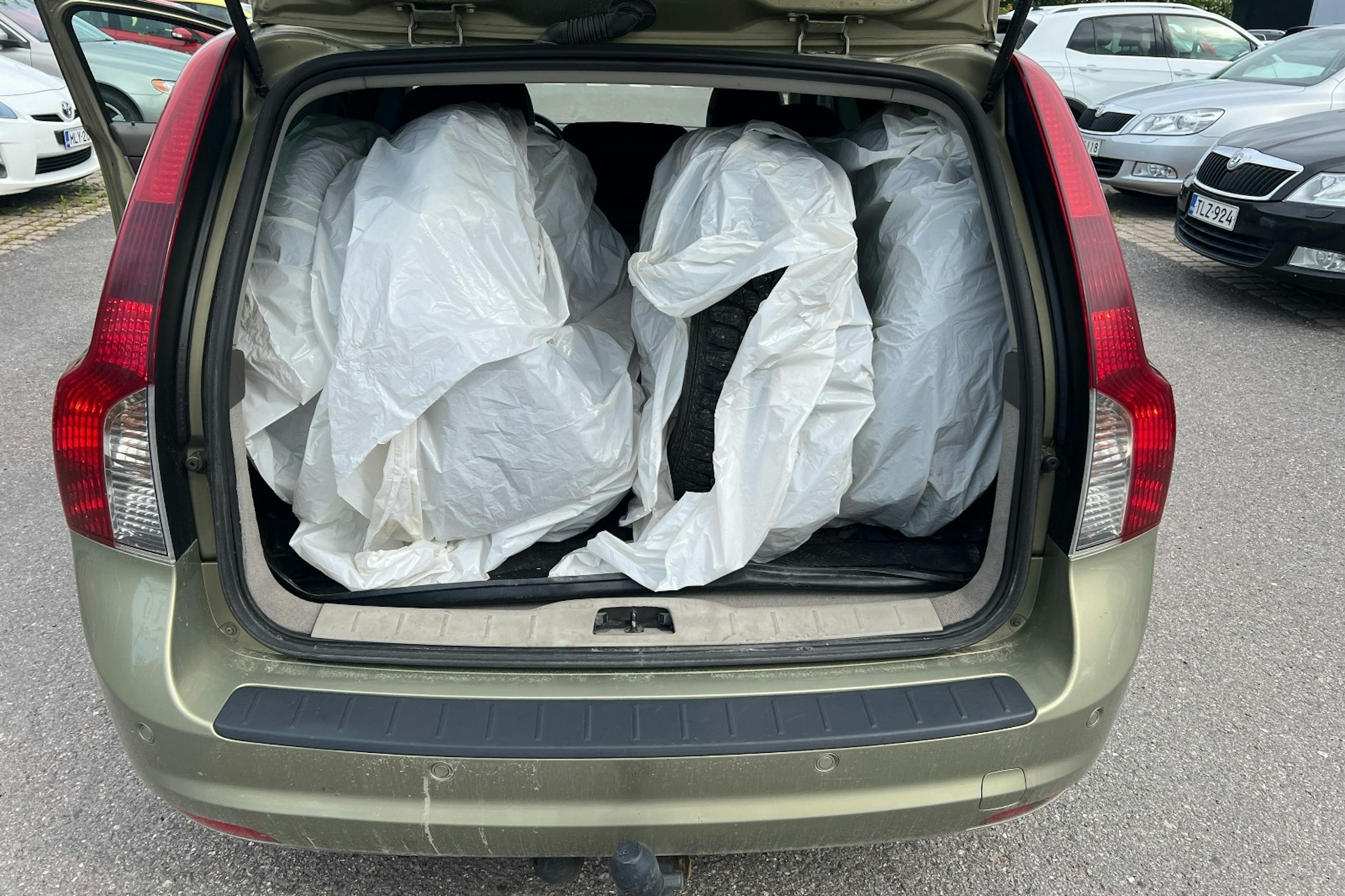 vihreä Volvo V50 2009 kuva 12.
