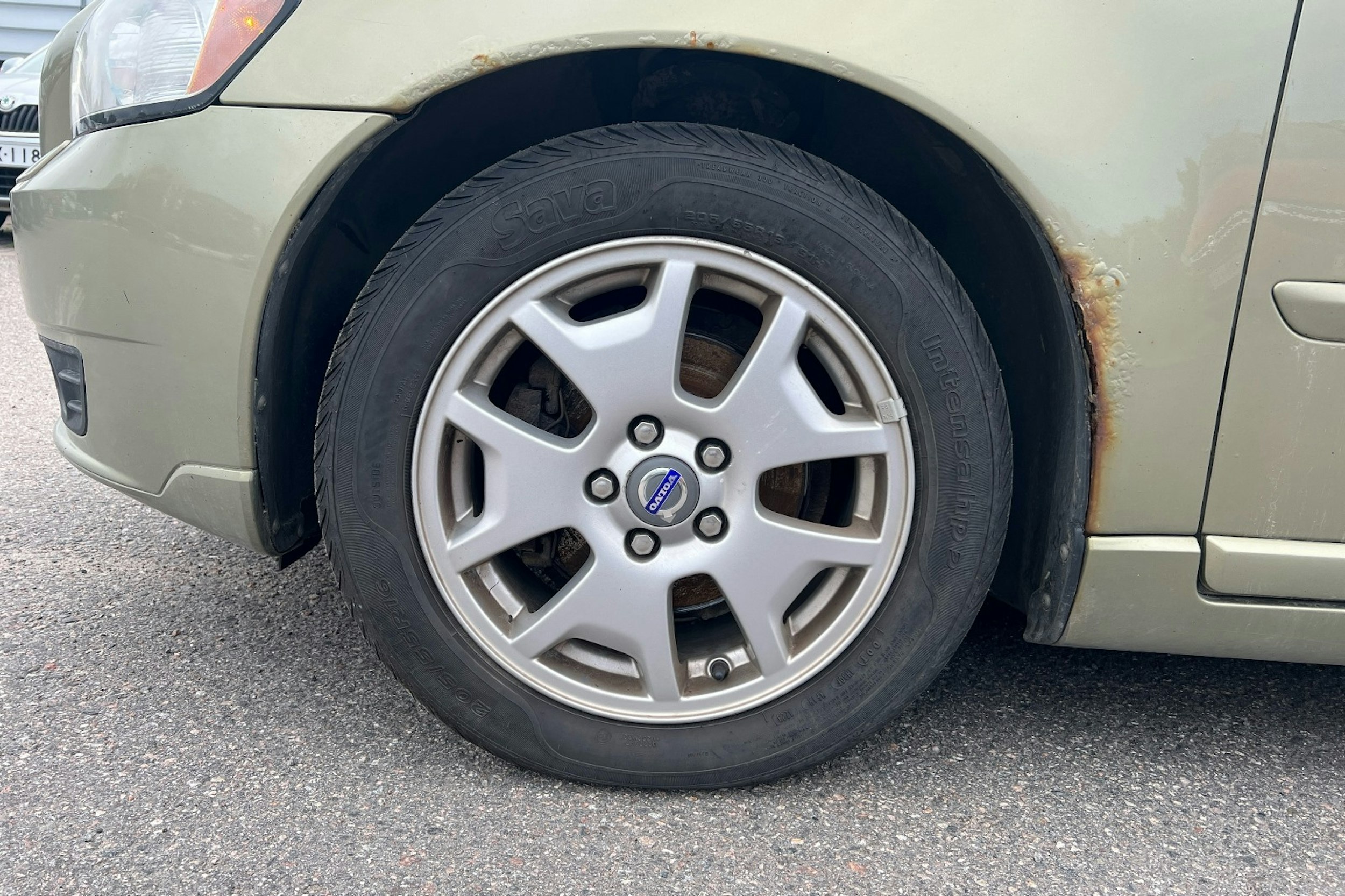 vihreä Volvo V50 2009 kuva 22.