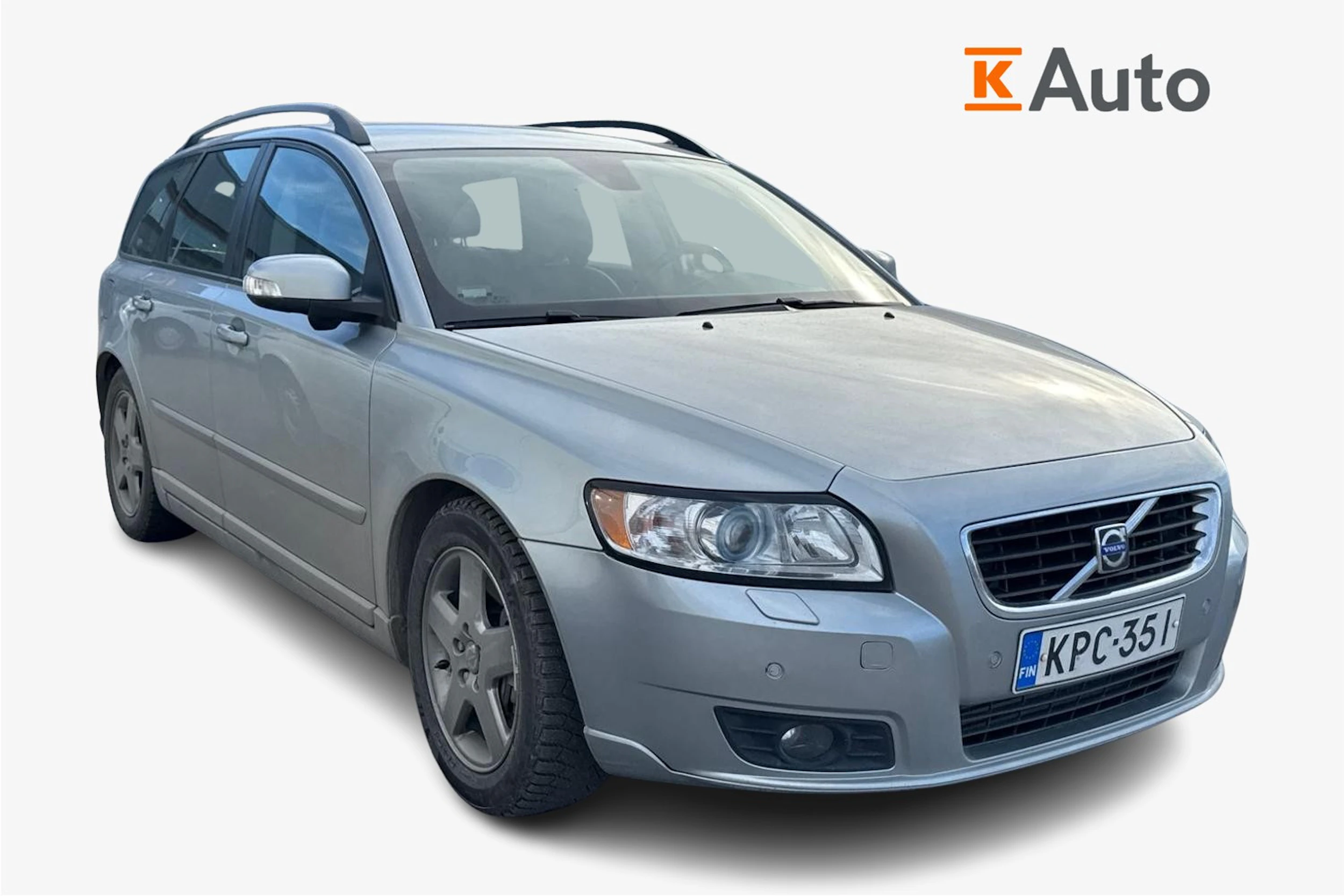harmaa Volvo V50 2009 kuva 1.