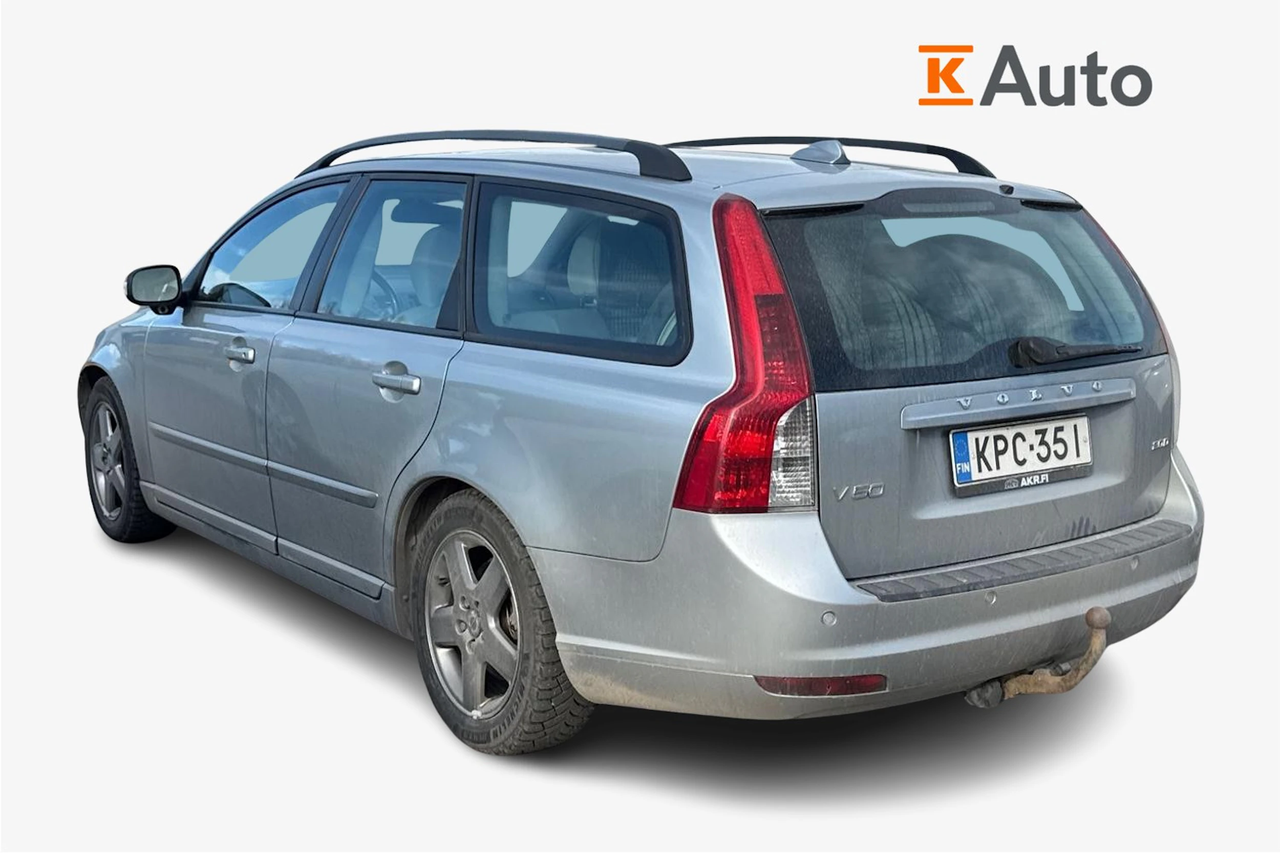 harmaa Volvo V50 2009 kuva 2.