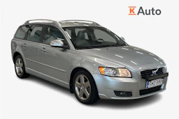 harmaa Volvo V50 2010 kuva 1.