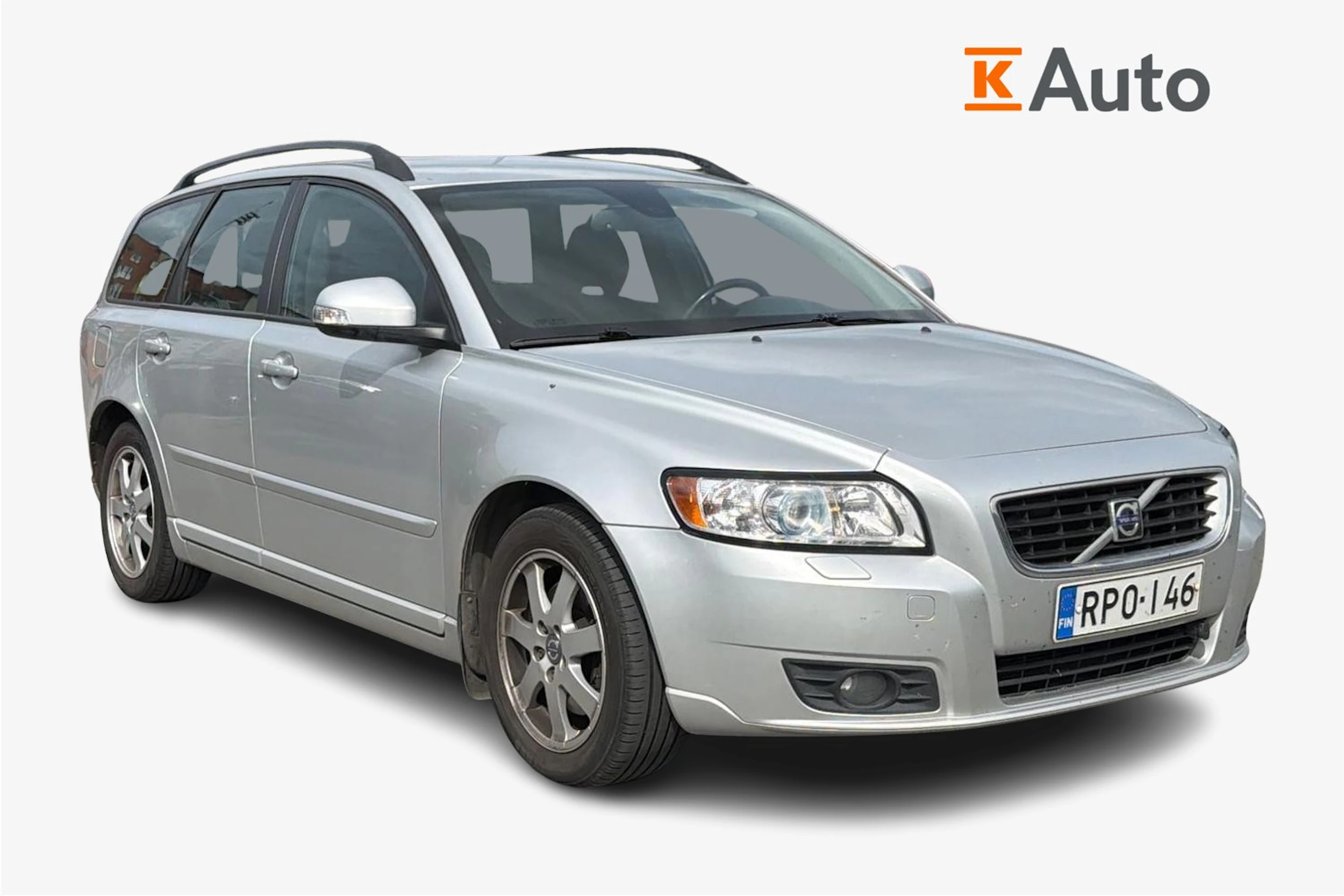 harmaa Volvo V50 2010 kuva 1.