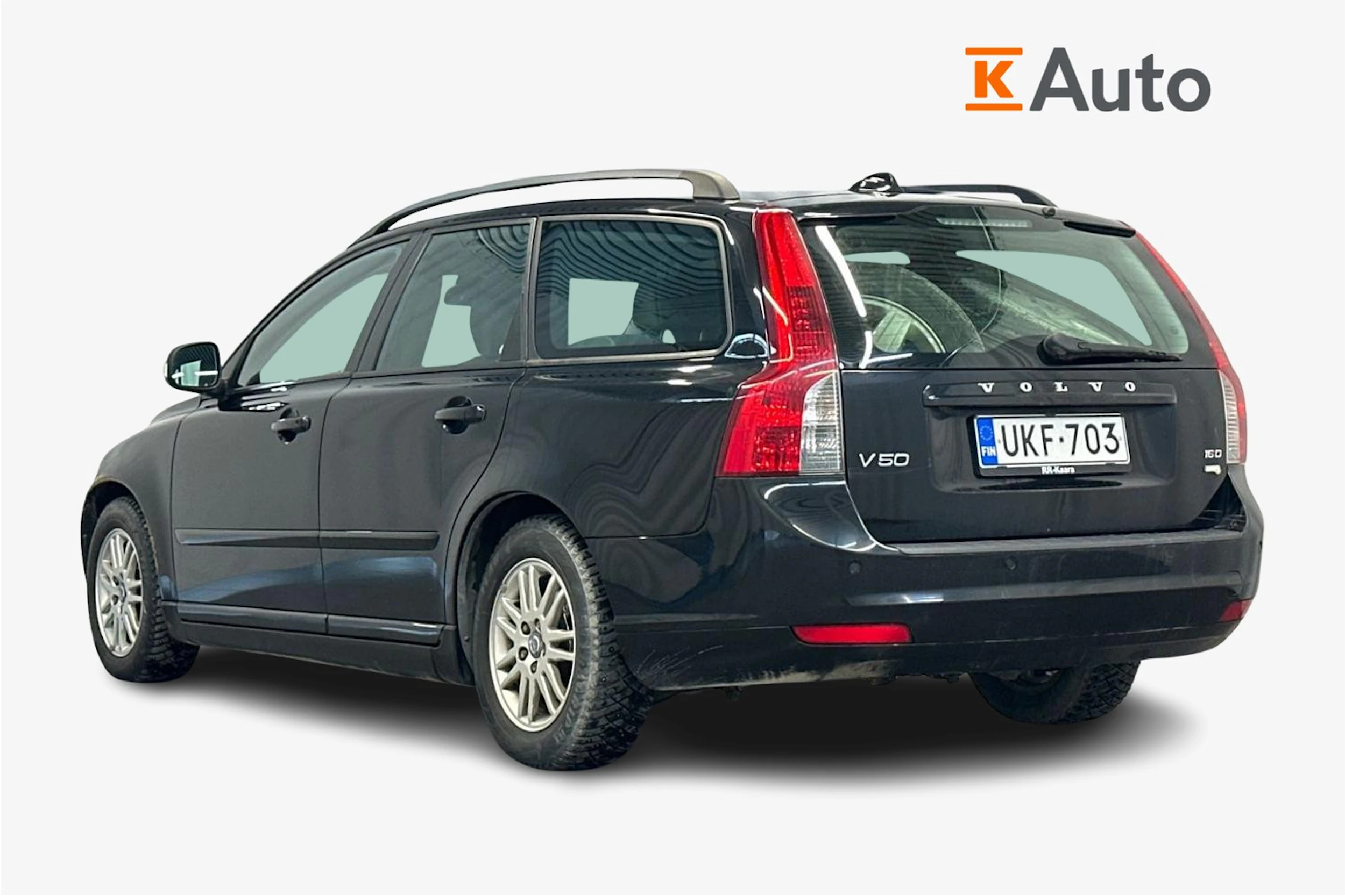 musta Volvo V50 2010 kuva 2.