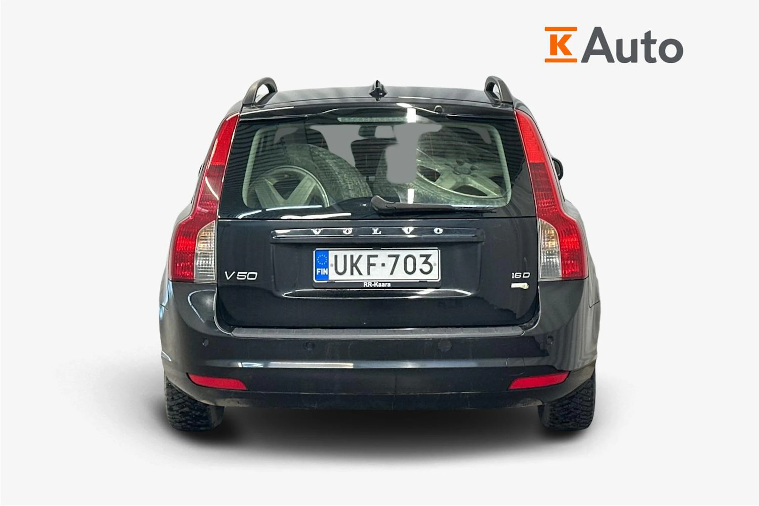 musta Volvo V50 2010 kuva 3.