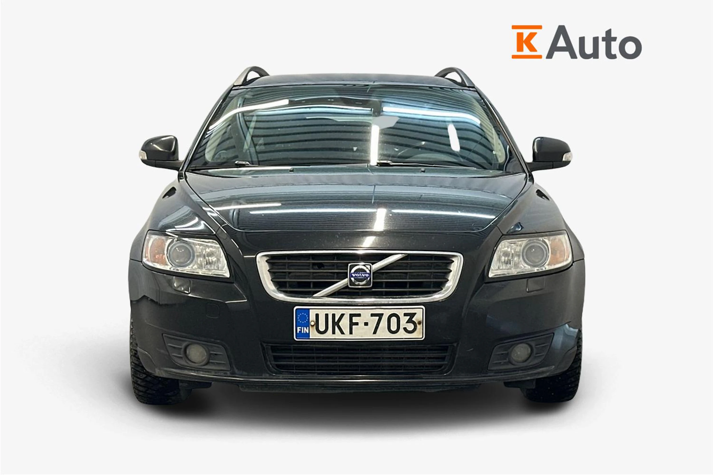 musta Volvo V50 2010 kuva 4.