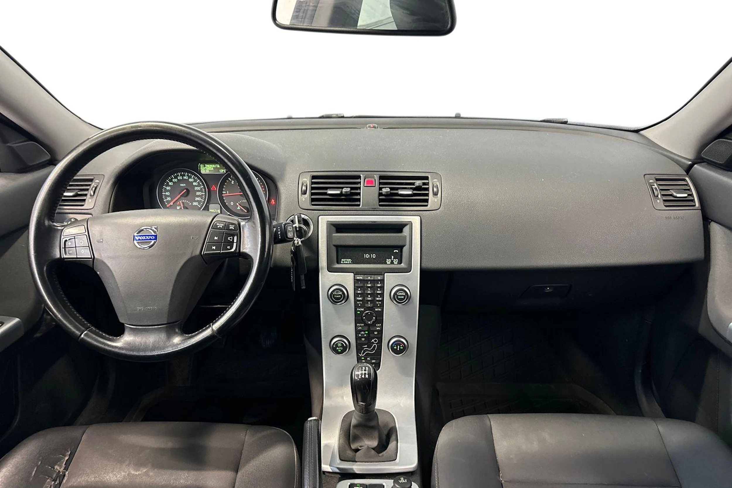 musta Volvo V50 2010 kuva 8.