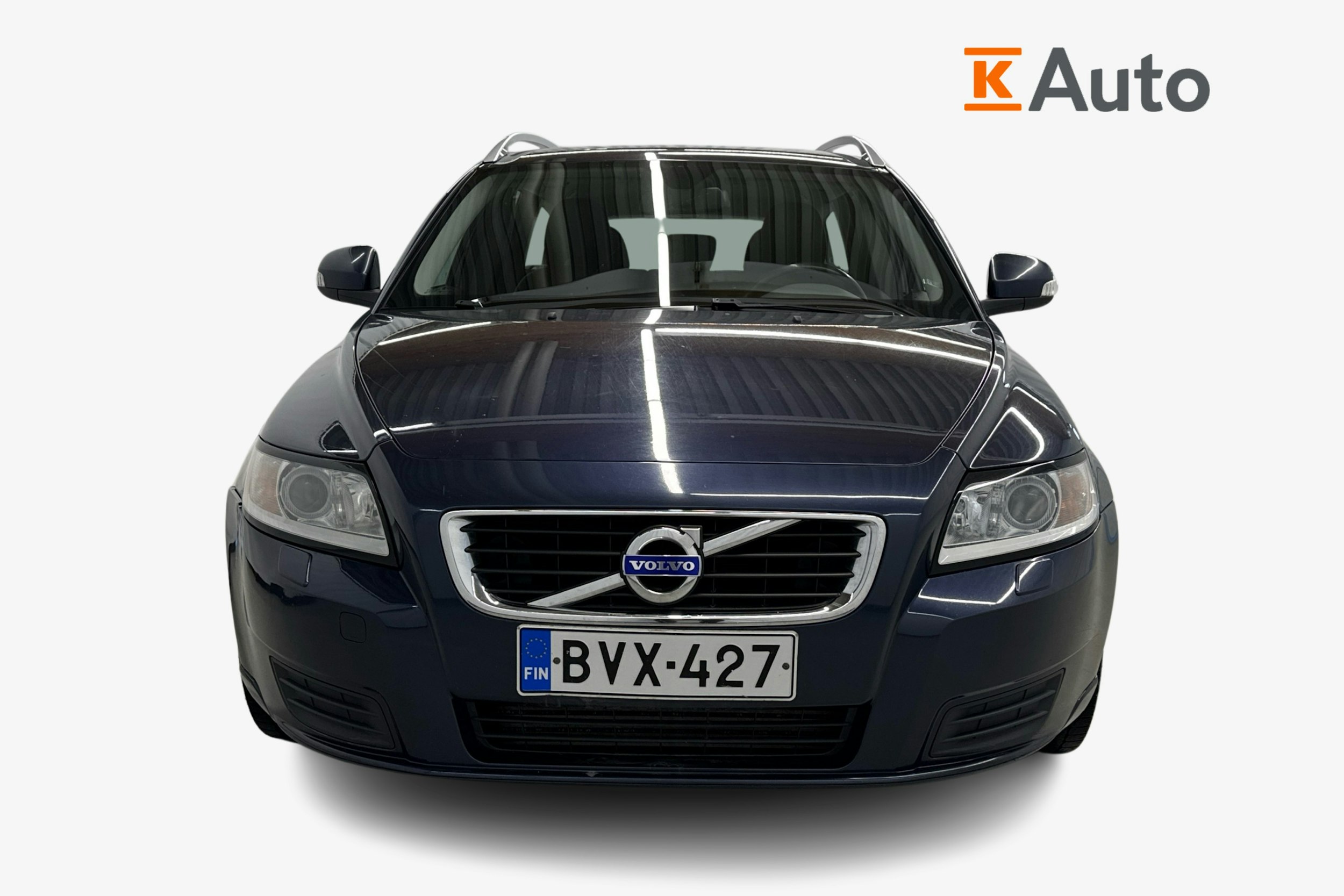 sininen Volvo V50 2011 kuva 4.