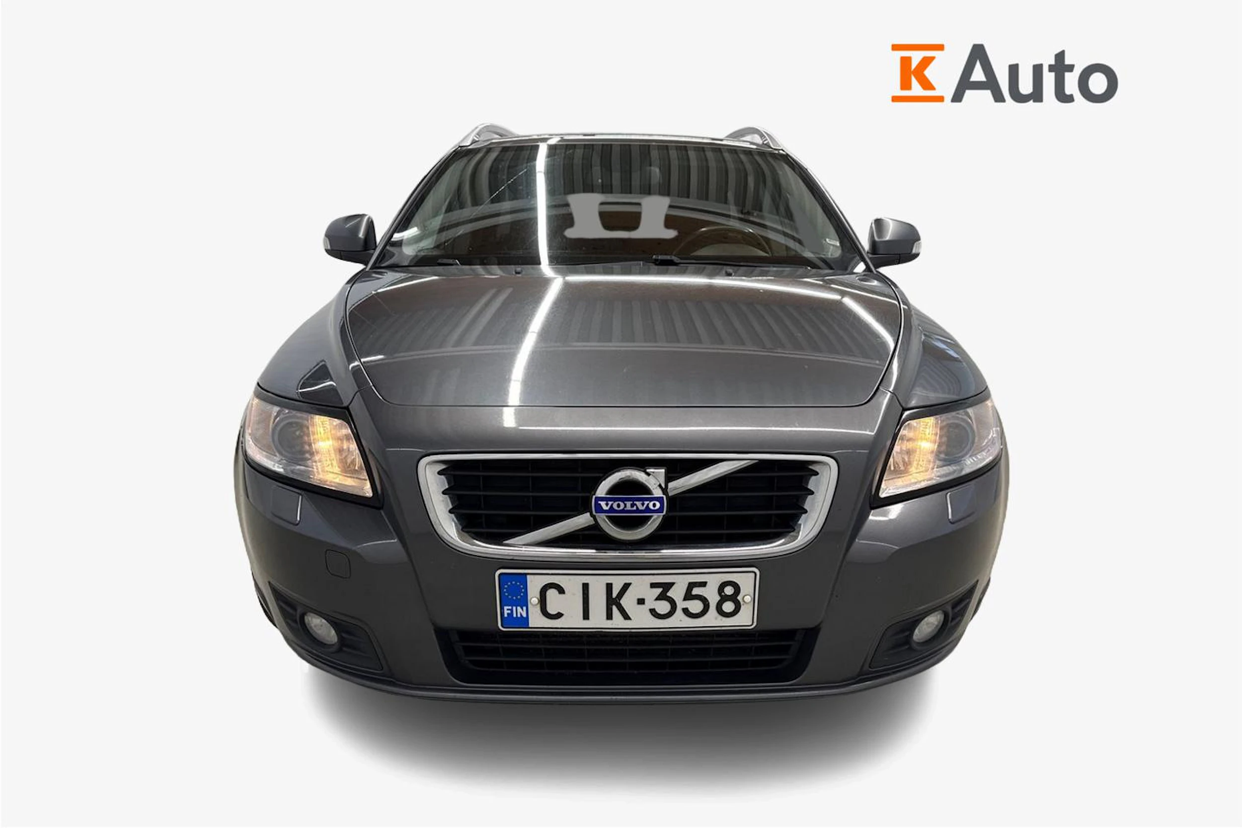 harmaa Volvo V50 2011 kuva 4.